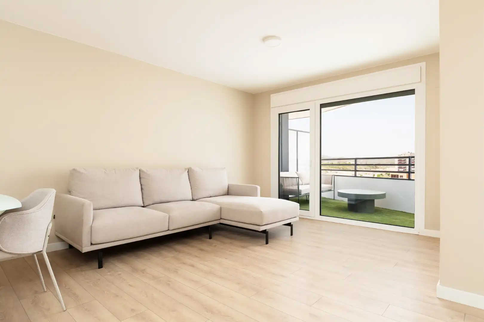 Sala d'estar de Àtic en venda en Zaragoza amb Aire condicionat, Calefacció i Terrassa