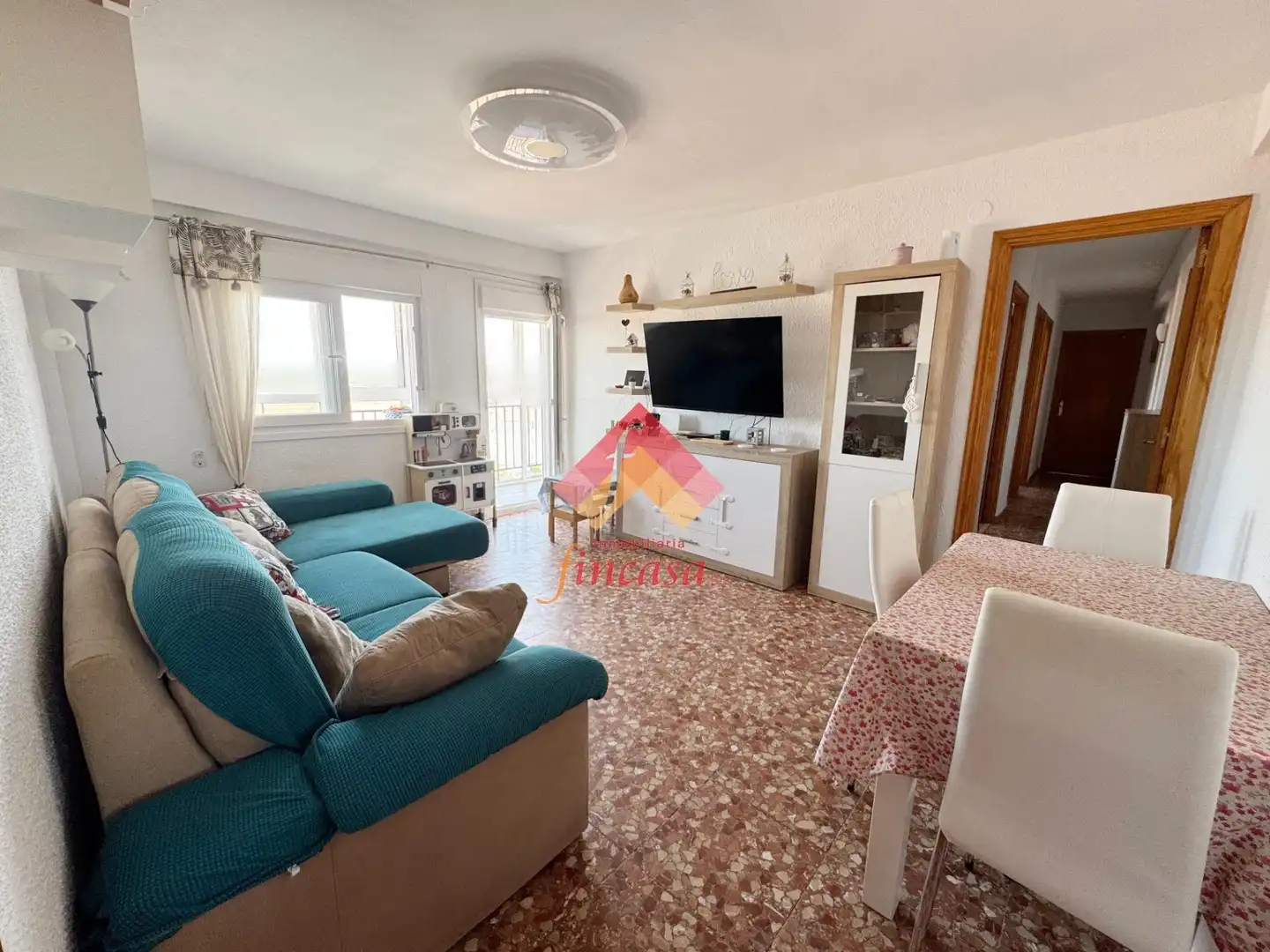 Sala de estar de Piso en venta en Ronda con Calefacción y Terraza