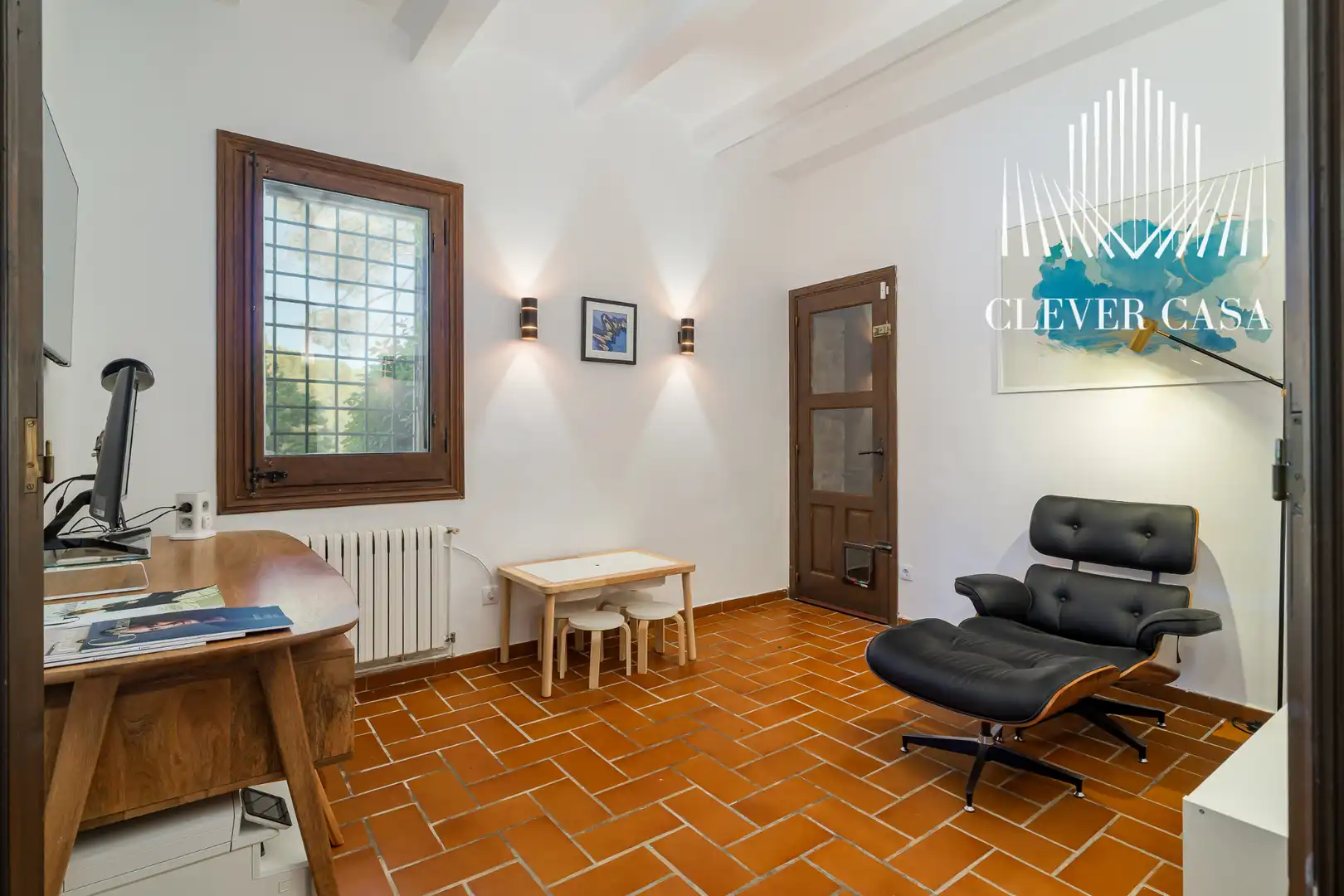 Sala de estar de Casa o chalet en venta en Castellví de Rosanes con Aire acondicionado, Calefacción y Jardín privado