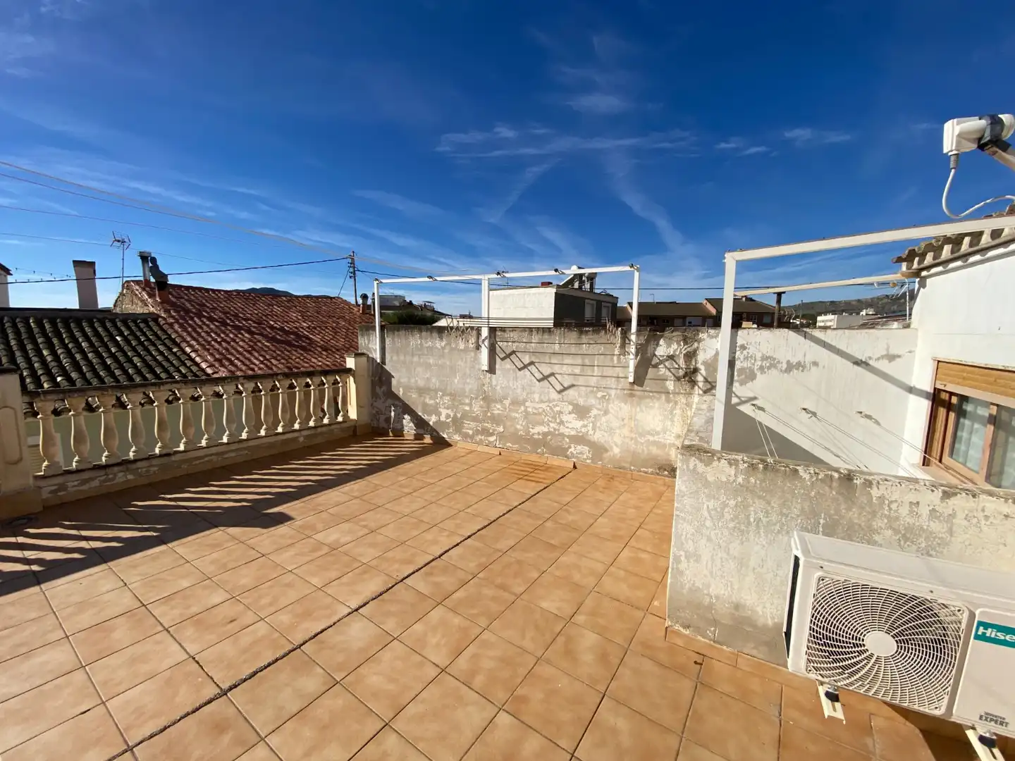 Terrasse von Haus oder Chalet zum Verkauf in Sax mit Klimaanlage, Terrasse und Schwimmbad