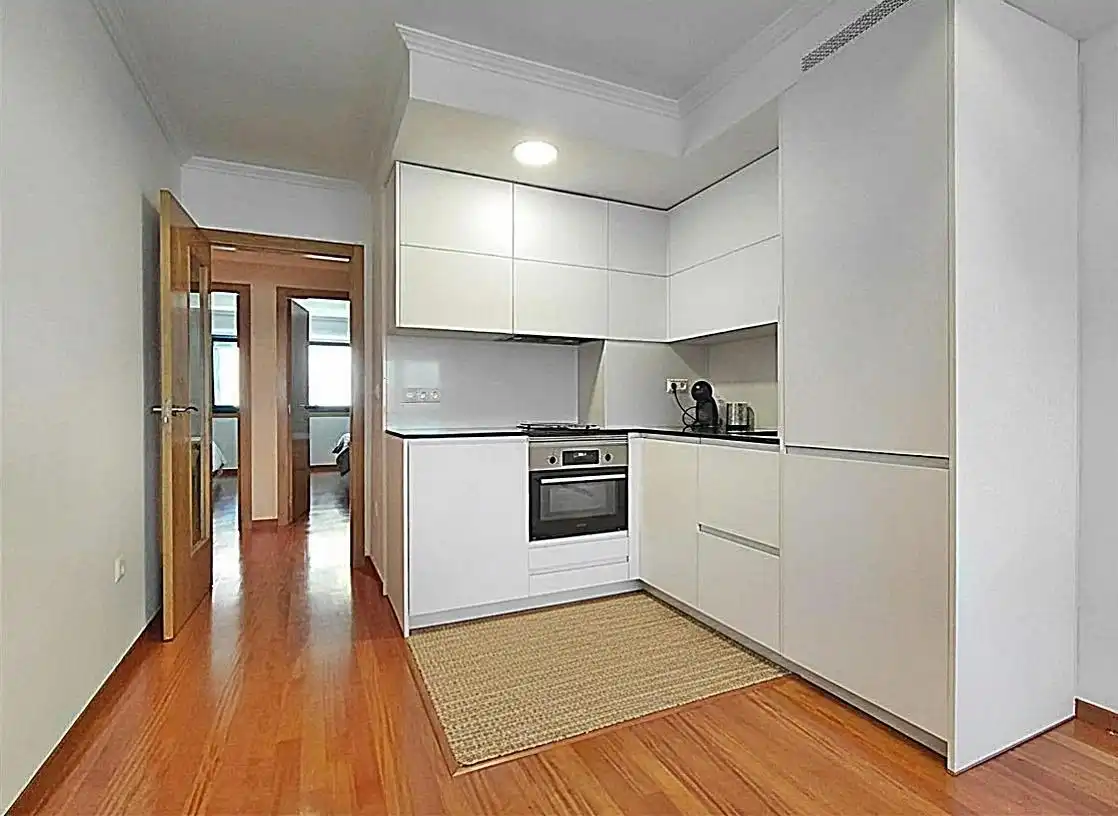 Cocina de Piso en venta en Rianxo con Terraza y Amueblado