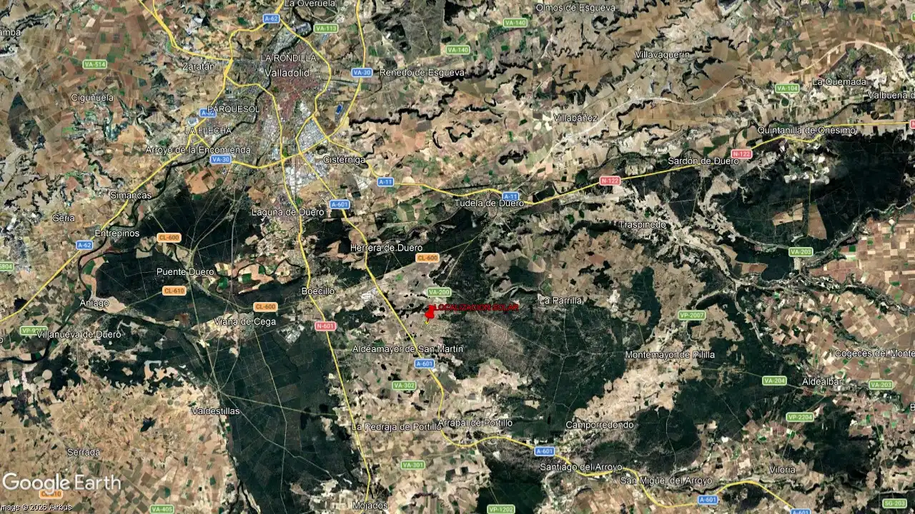 Terreno industrial en venta en Aldeamayor de San Martín
