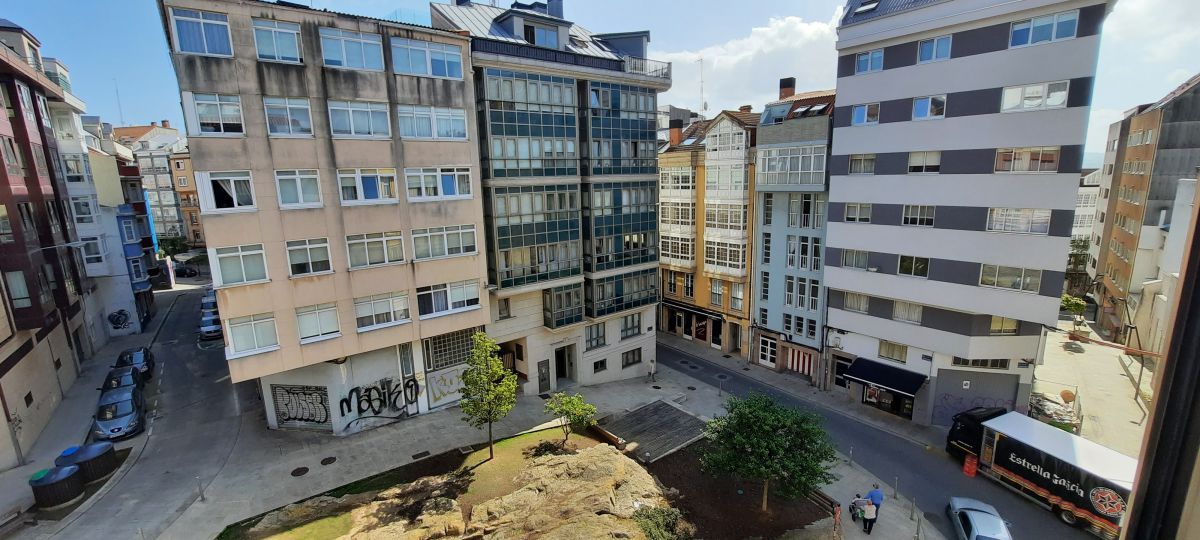 Exterior view of Study to rent in A Coruña Capital   with Heating, Parquet flooring and Terrace