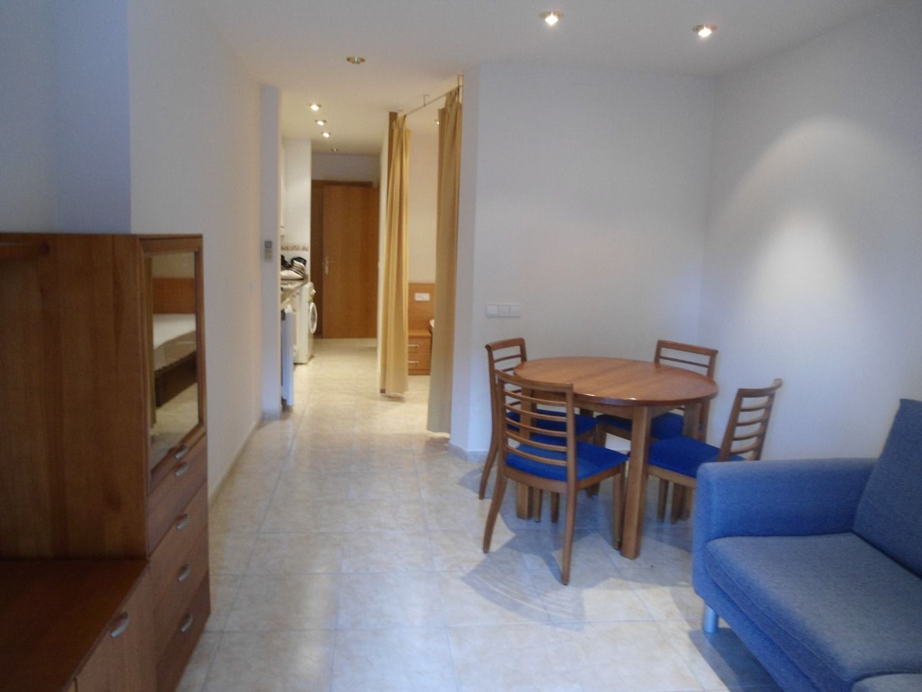 Dining room of Apartment to rent in  Lleida Capital  with Air Conditioner, Heating and Furnished