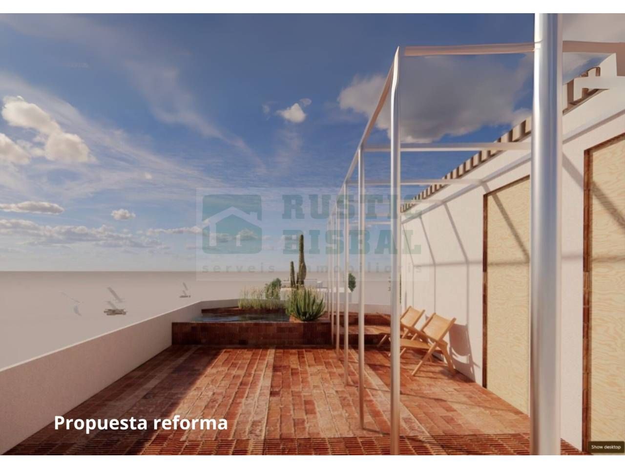 Terrace of Country house for sale in Forallac  with Terrace