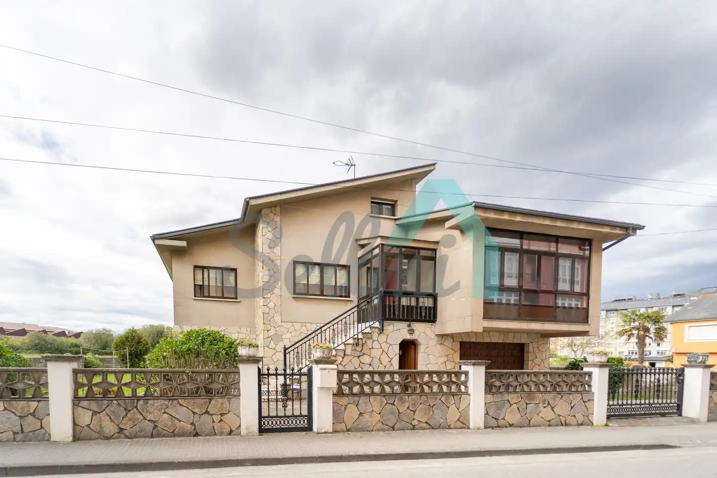 Exterior view of Houses for sale in Ribadeo  with Heating, Private garden and Parquet flooring