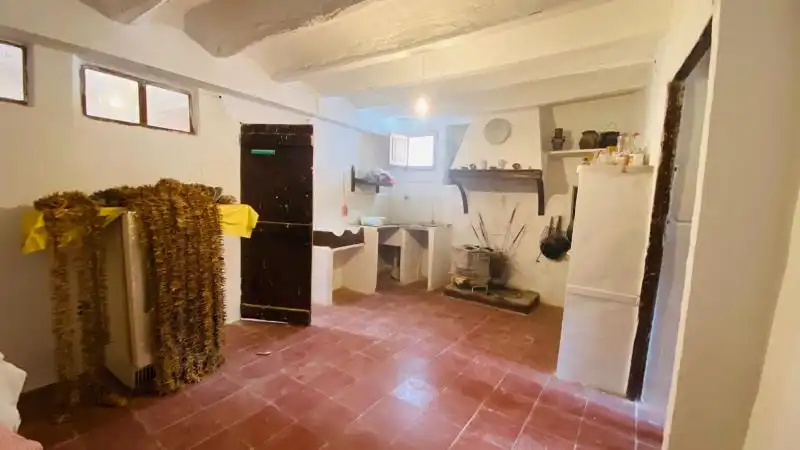 Cuina de Finca rústica en venda en Puebla de Arenoso amb Terrassa i Traster