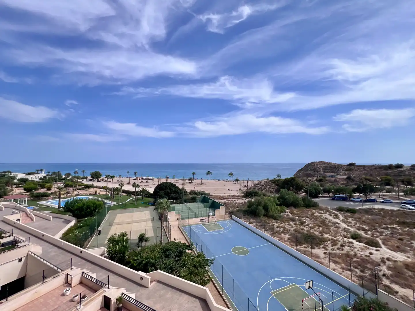 Exterior view of Flat for rent in Villajoyosa / La Vila Joiosa  with Air Conditioner, Private garden and Terrace