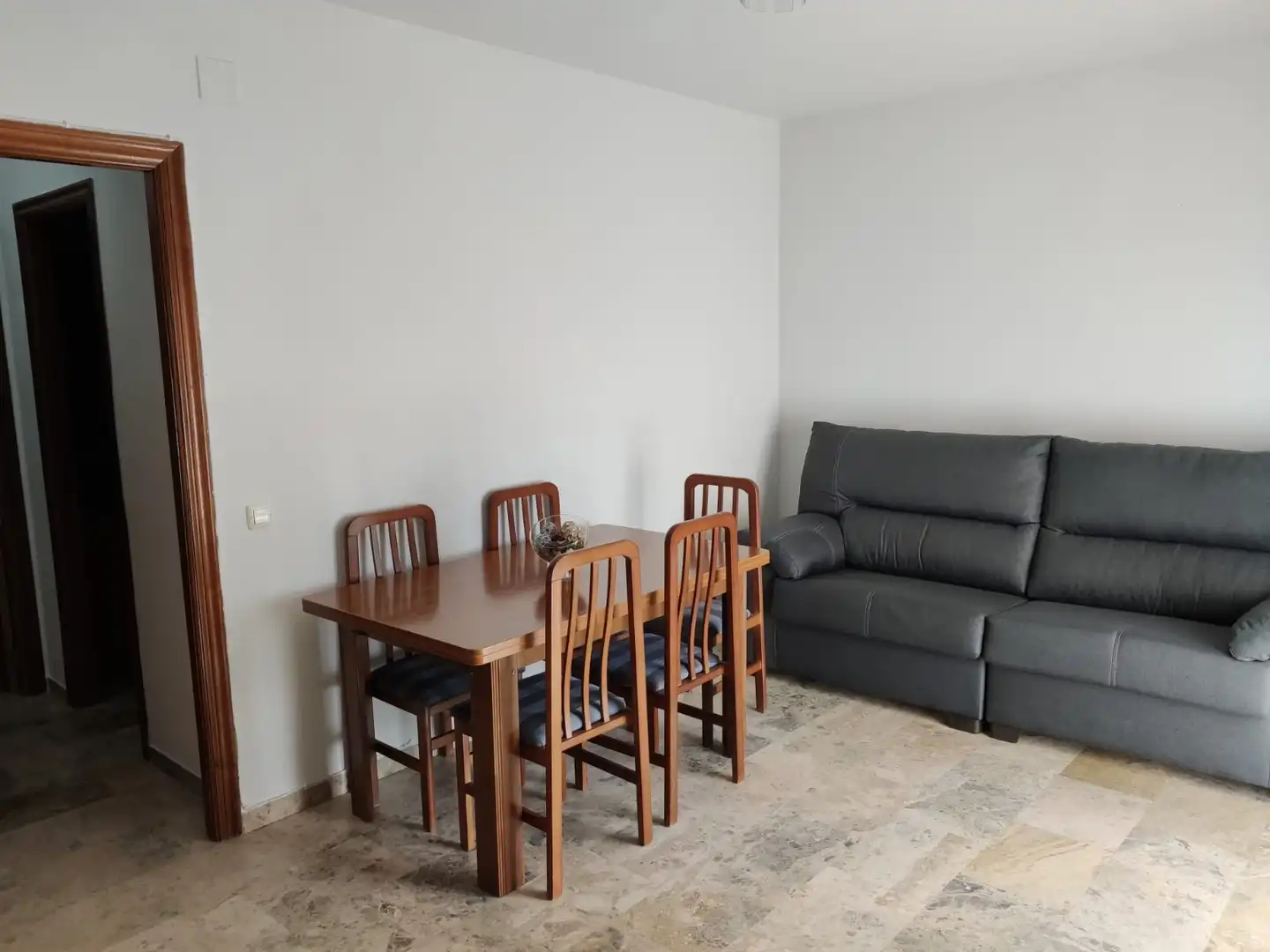 Dining room of Flat for rent in Ciudad Real  with Heating, Terrace and Furnished