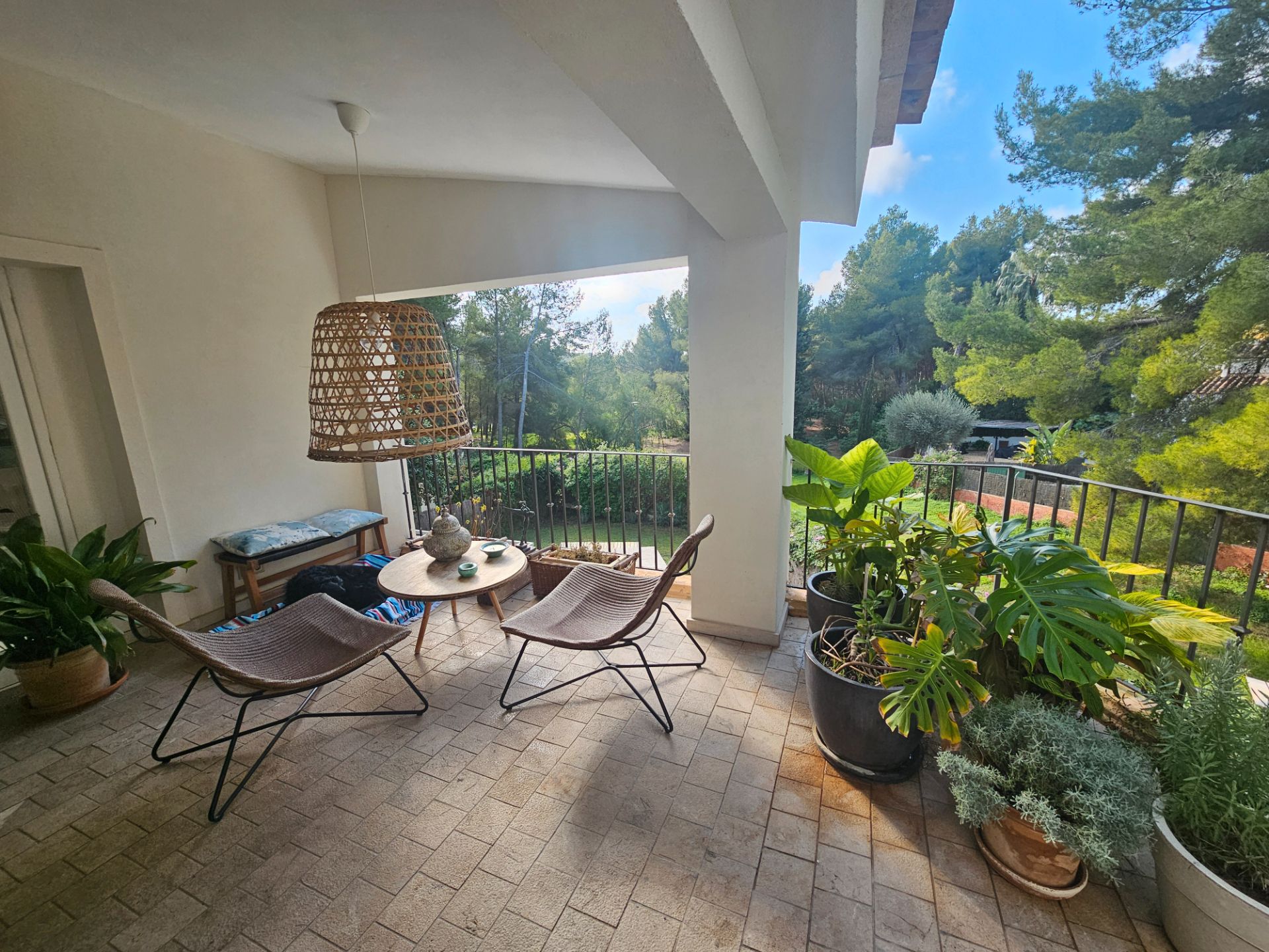 Terrassa de Casa o xalet en venda en Calvià amb Aire condicionat, Calefacció i Jardí privat