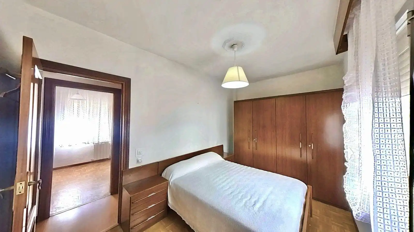 Bedroom of Apartments for sale in Madrid  with Heating, Parquet flooring and Terrace