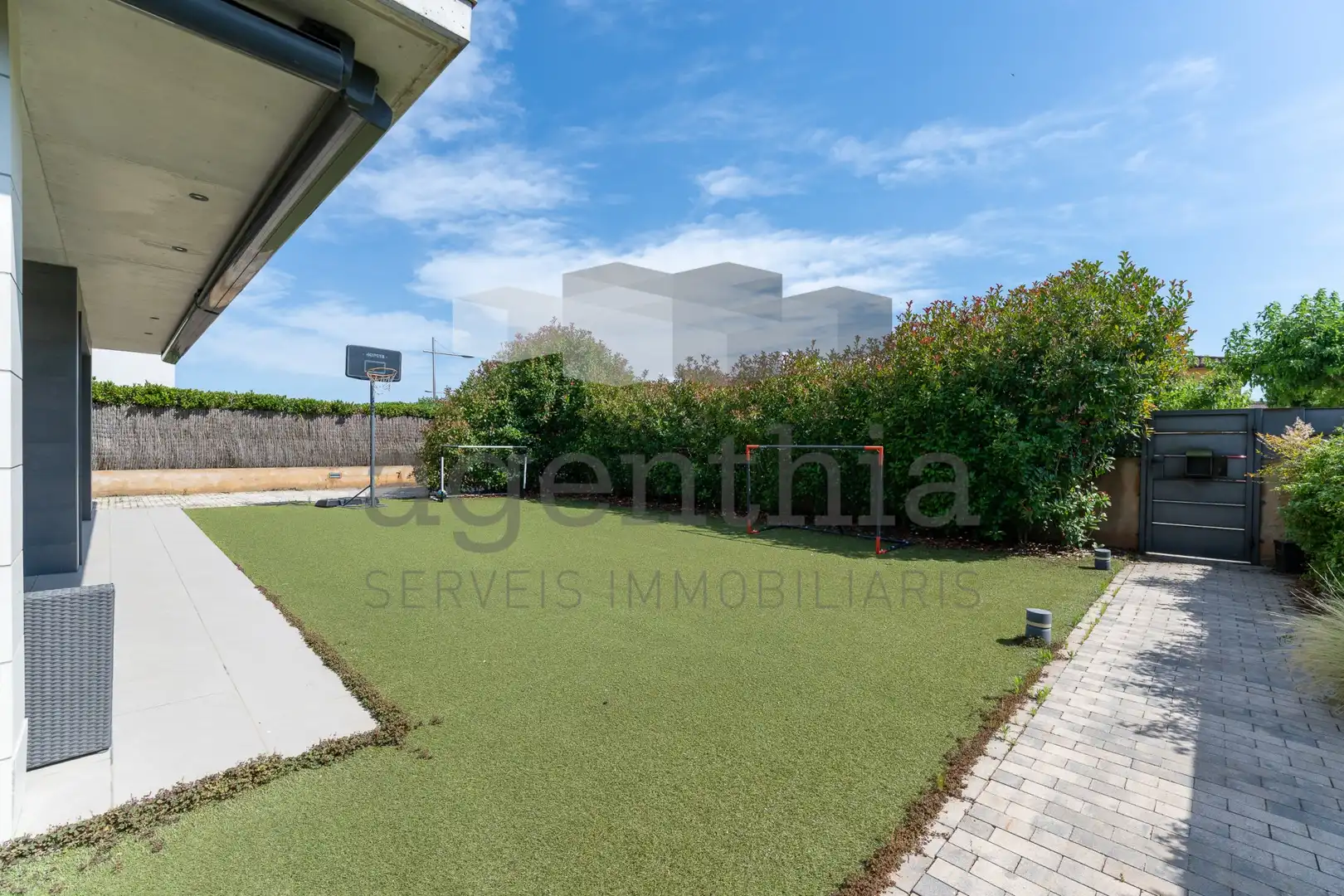 Garden of Houses for sale in Vilobí d'Onyar  with Heating, Storage room and Furnished