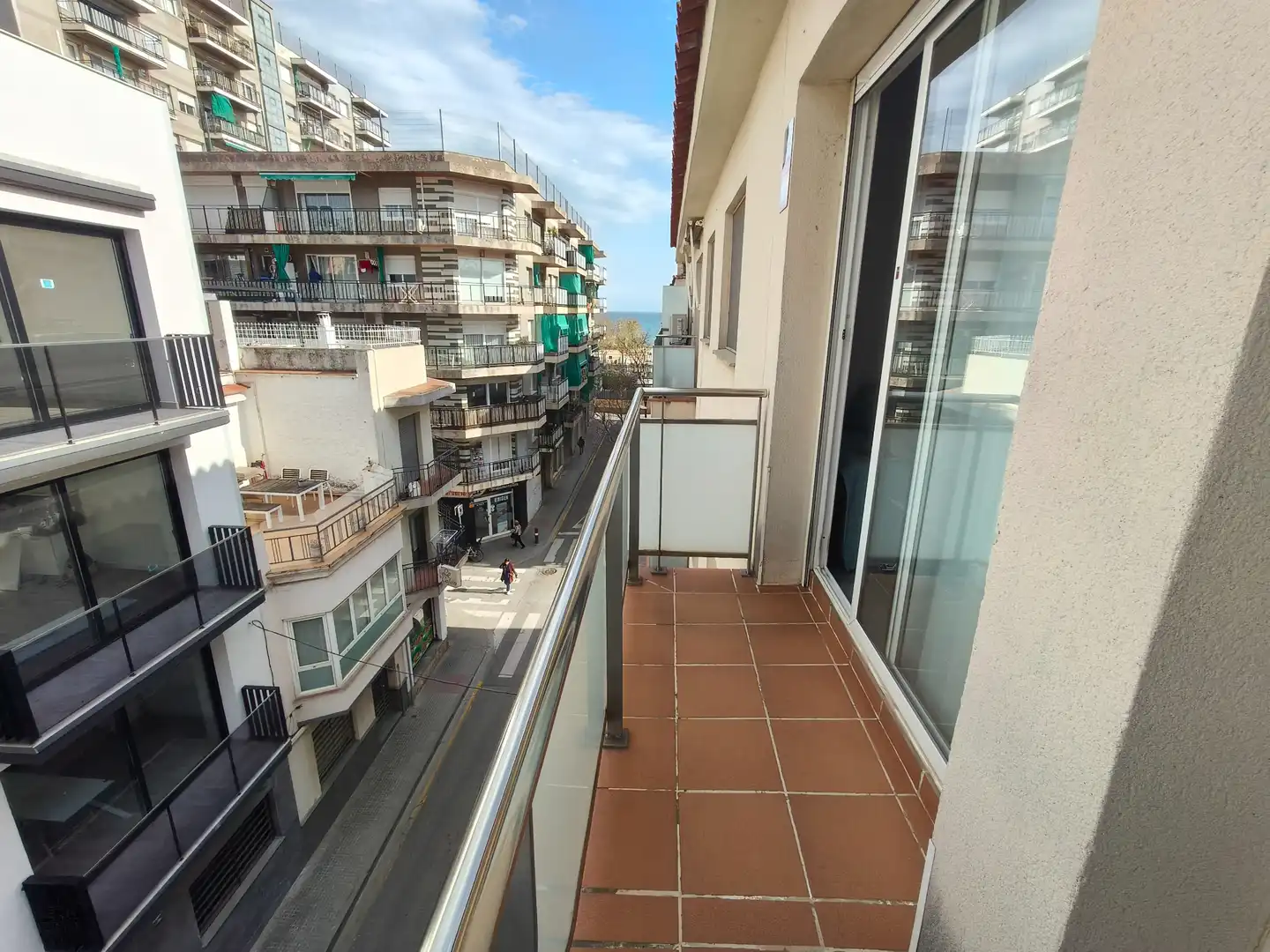 Vista exterior de Dúplex en venda en Calella amb Aire condicionat, Calefacció i Parquet