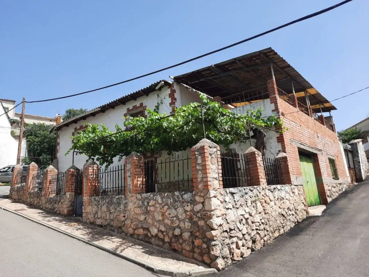 Vista exterior de Casa o chalet en venta en Loranca de Tajuña con Jardín privado y Terraza