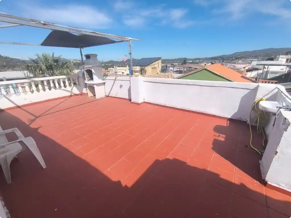 Terraza de Casa o chalet en venta en Vilallonga / Villalonga con Aire acondicionado, Terraza y Amueblado