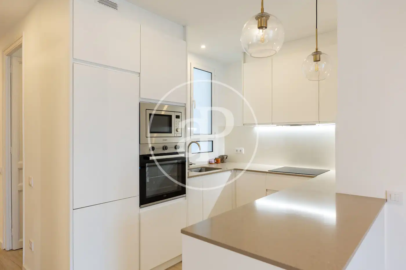 Kitchen of Flat for sale in Barcelona  with Air Conditioner and Heating
