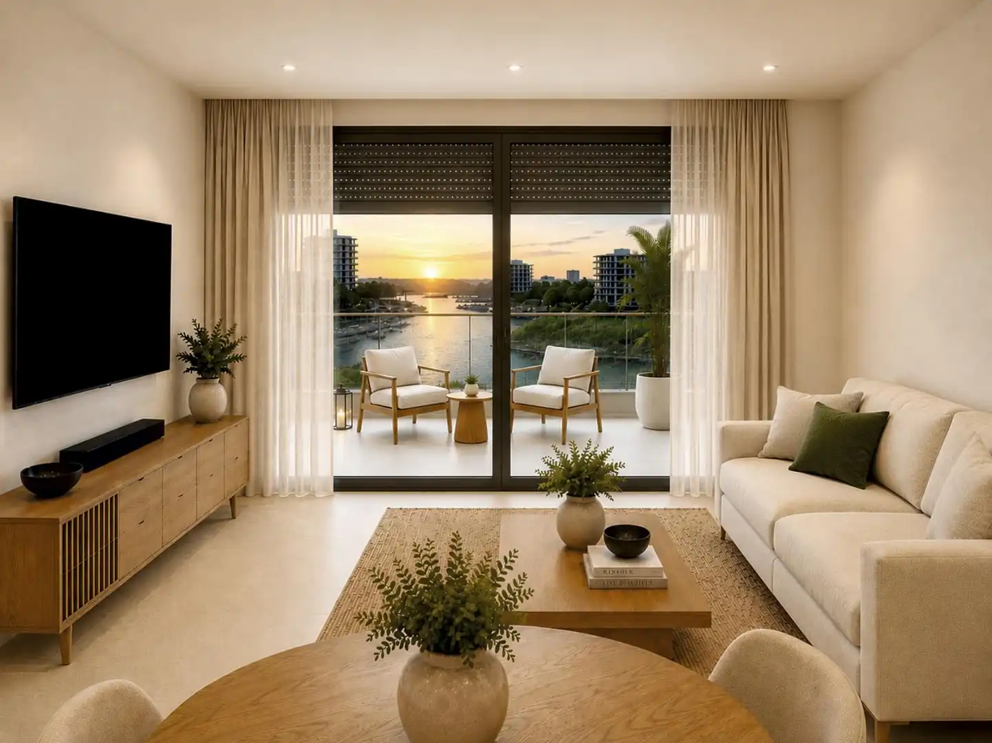 Sala d'estar de Apartament en venda en Torrevieja amb Terrassa i Piscina comunitària