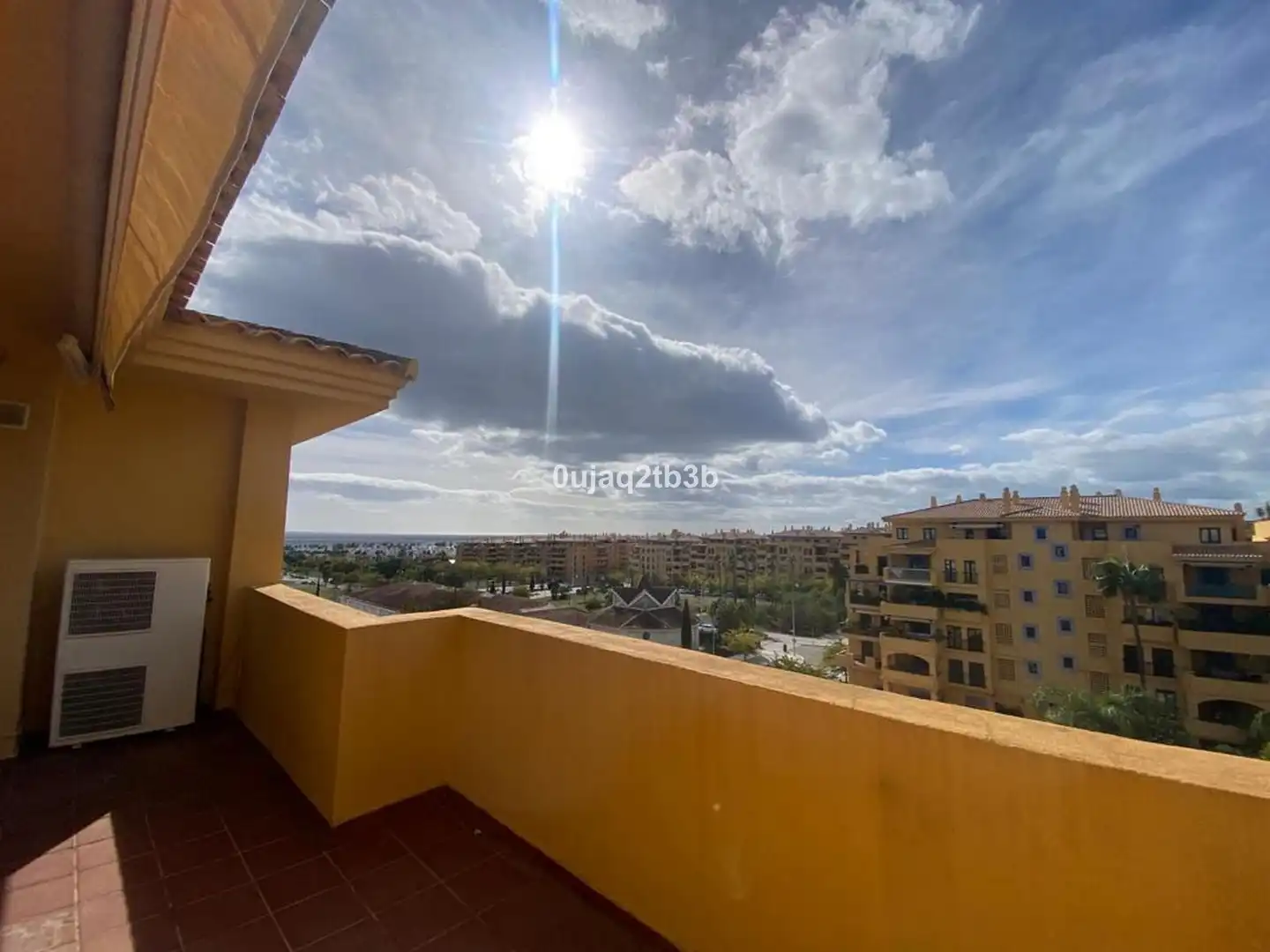 Exterior view of Attic for rent in Marbella  with Air Conditioner, Balcony and Pets allowed