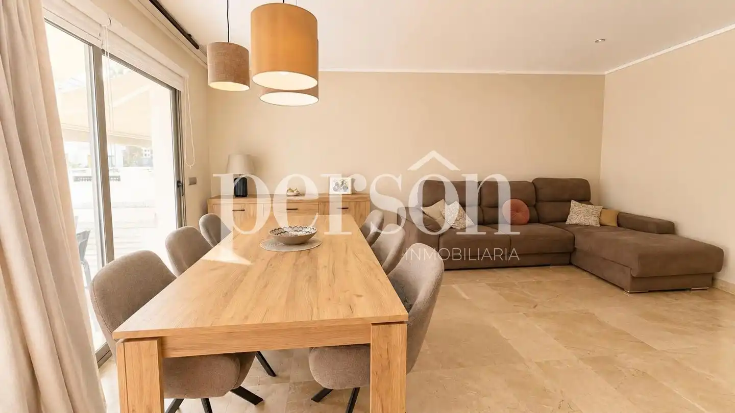 Dining room of Ground floor for sale in Carcaixent  with Air Conditioner, Terrace and Storage room
