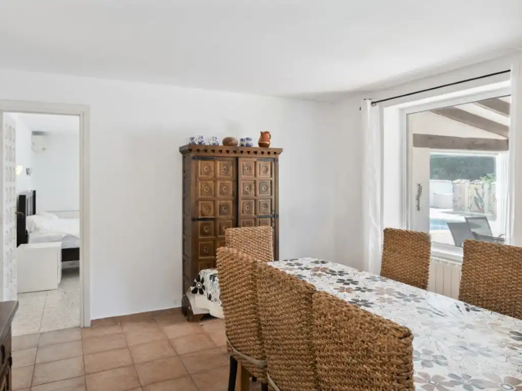 Dining room of Houses for sale in Jávea / Xàbia  with Air Conditioner, Heating and Terrace