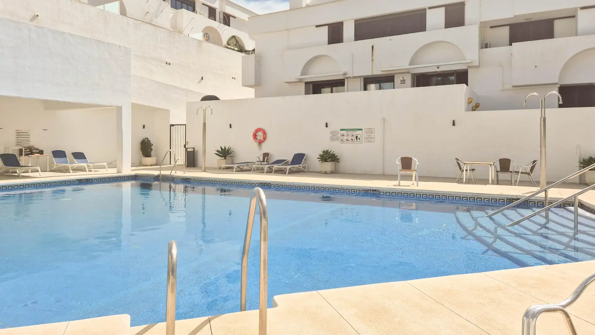 Swimming pool of Detached homes for sale in Mijas  with Community pool