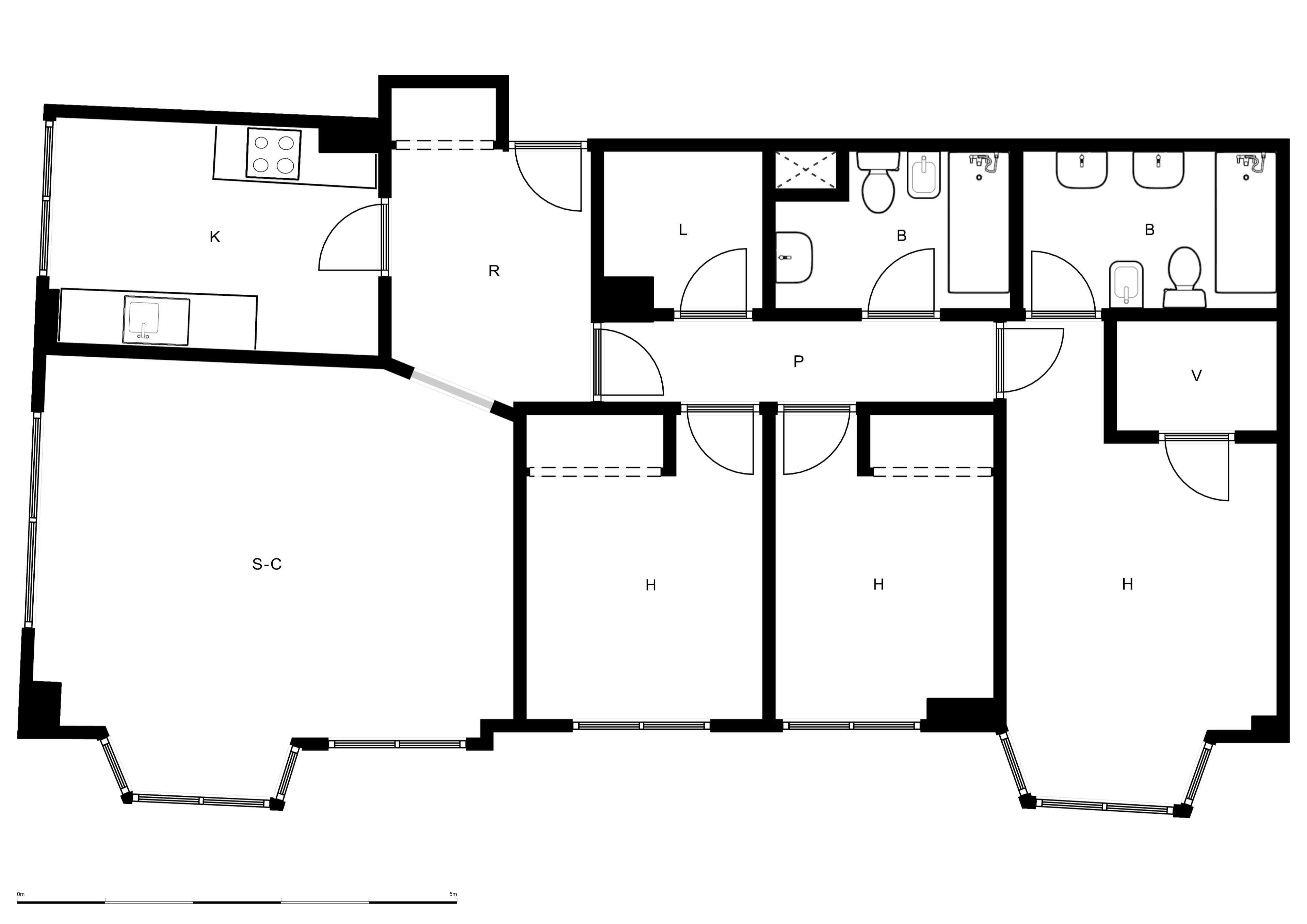 Flat for sale in  Madrid Capital  with Air Conditioner, Heating and Private garden