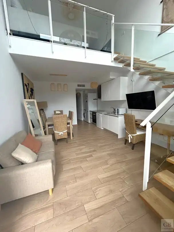 Living room of Detached homes for rent in Santa Pola  with Air Conditioner, Heating and Swimming Pool