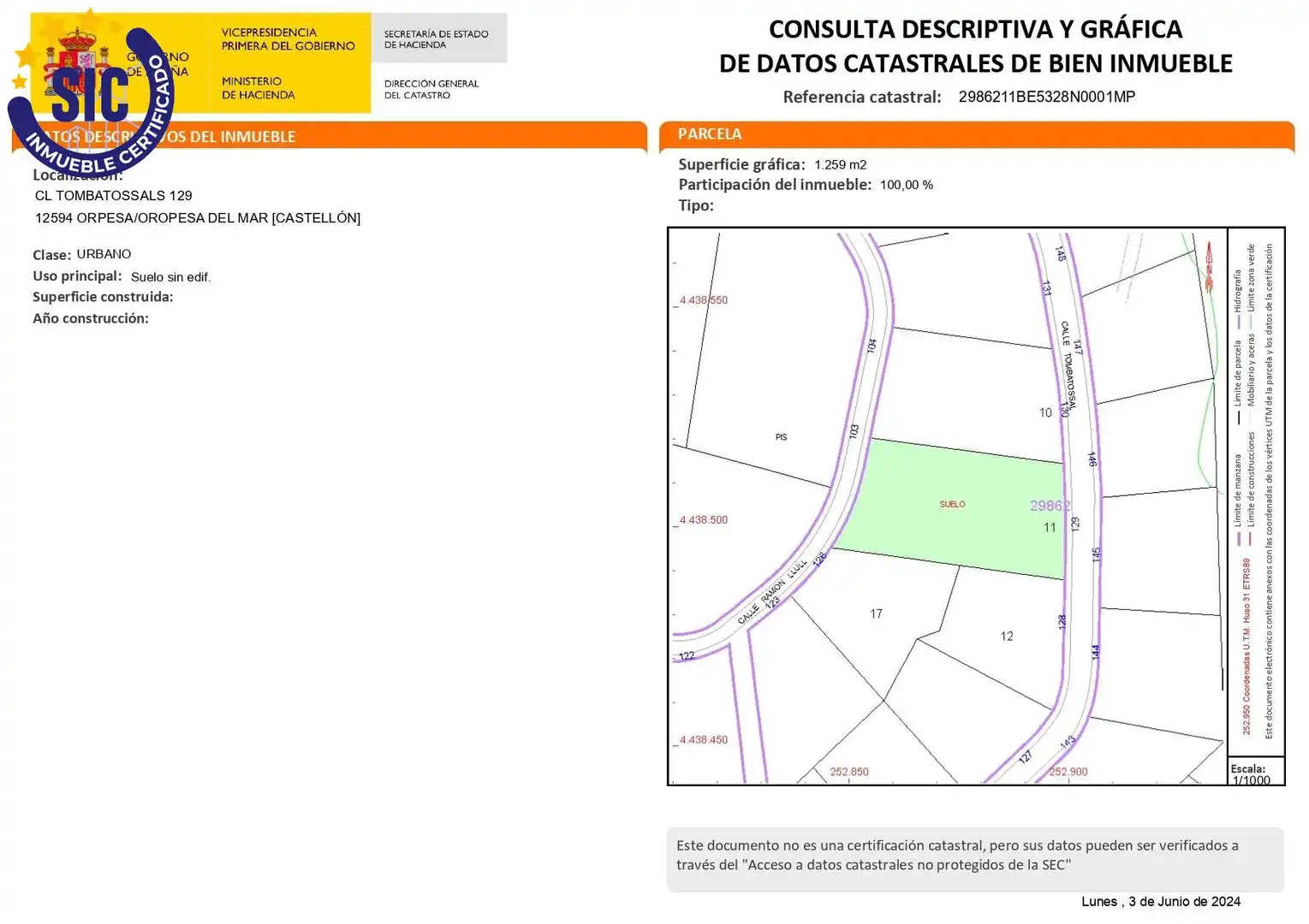 Residencial en venta en Oropesa del Mar / Orpesa