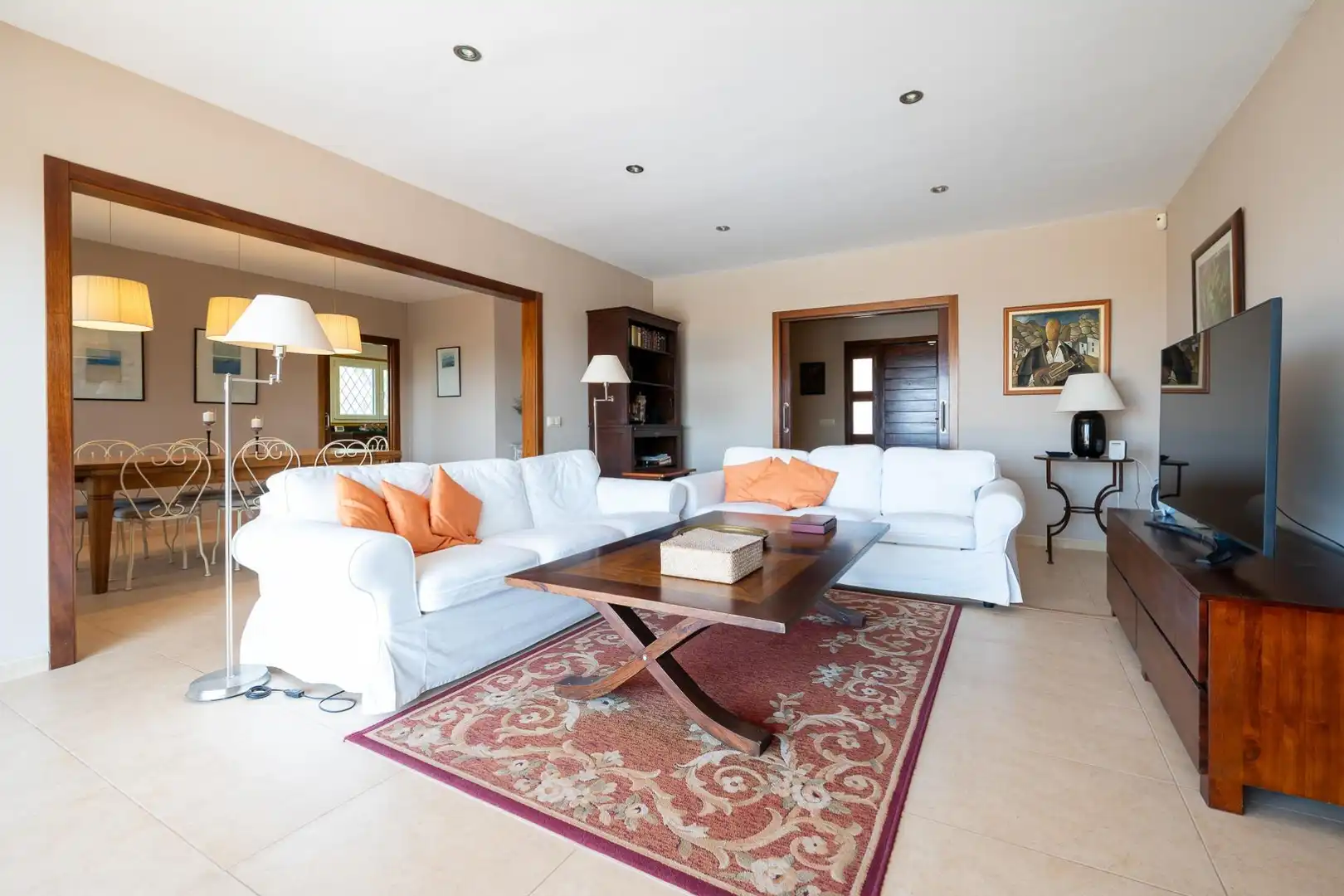 Living room of Houses for sale in  Palma de Mallorca  with Heating, Private garden and Terrace