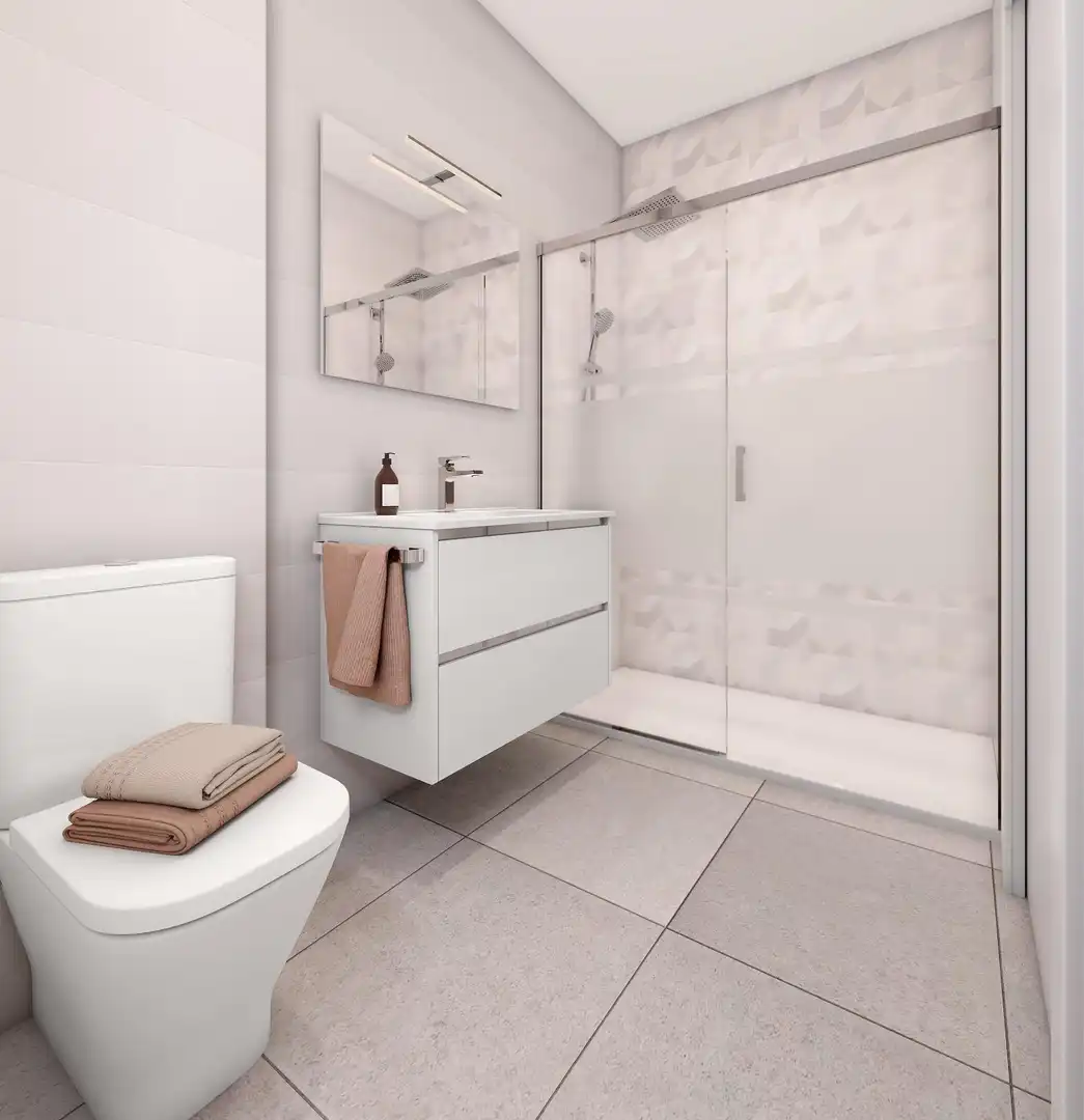Bany de Apartament en venda en Murcia amb Terrassa