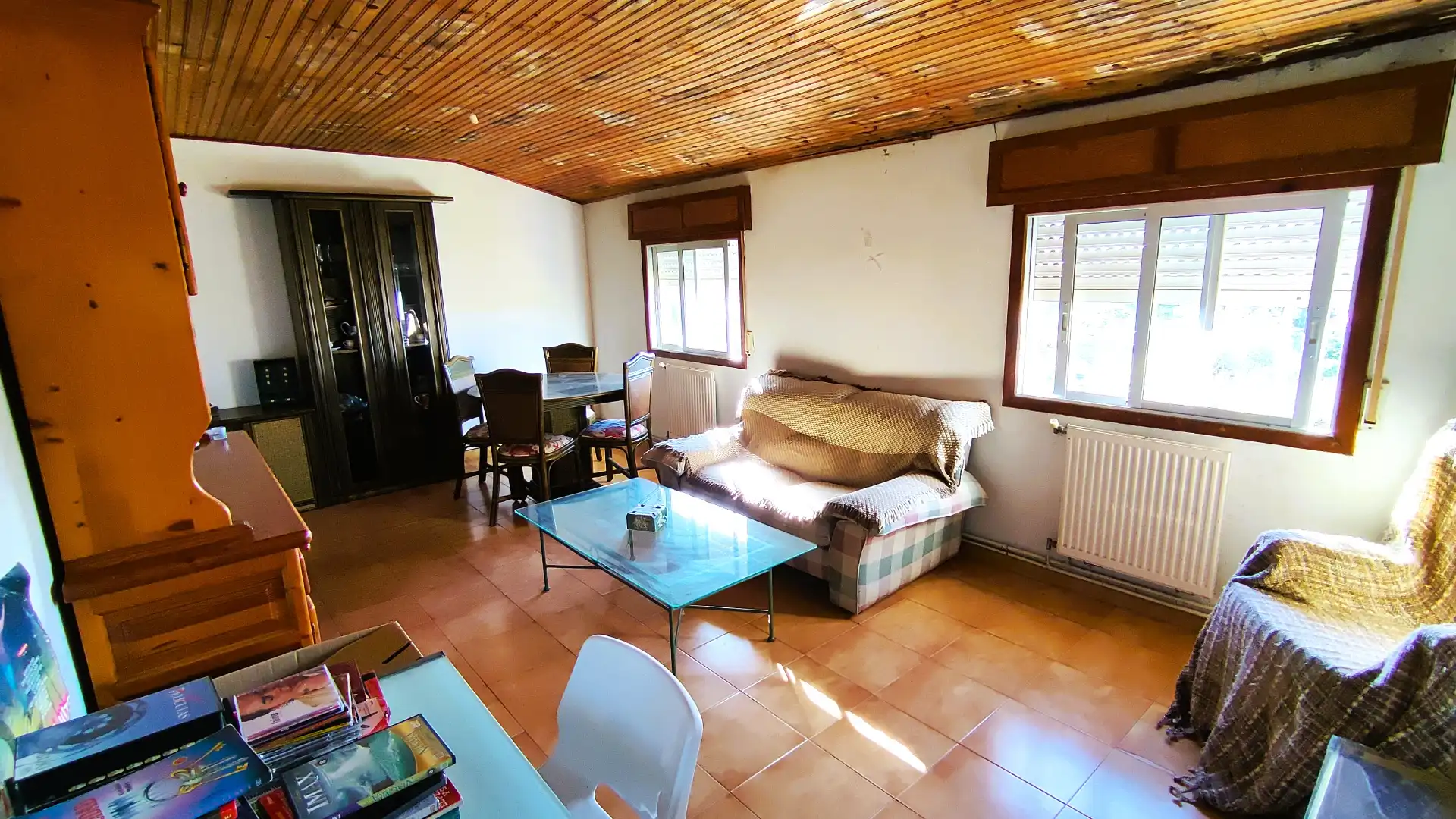 Sala de estar de Casa adosada en venta en Gondomar con Calefacción, Jardín privado y Parquet