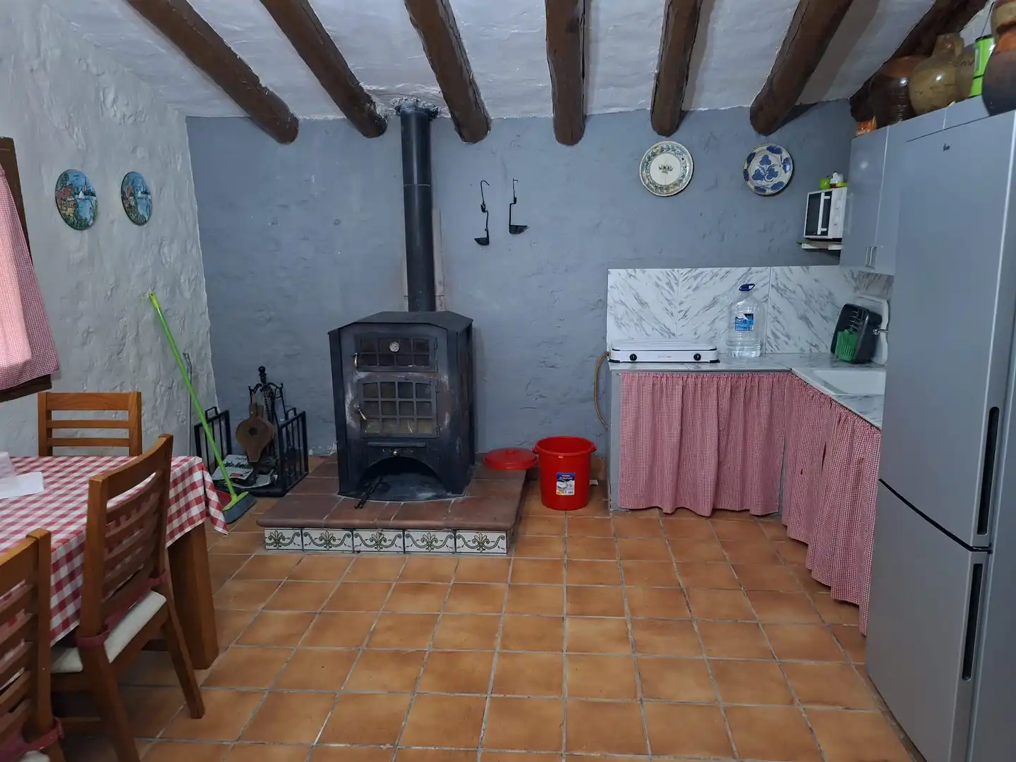 Kitchen of Country homes for sale in Caspe  with Private garden, Swimming Pool and Furnished