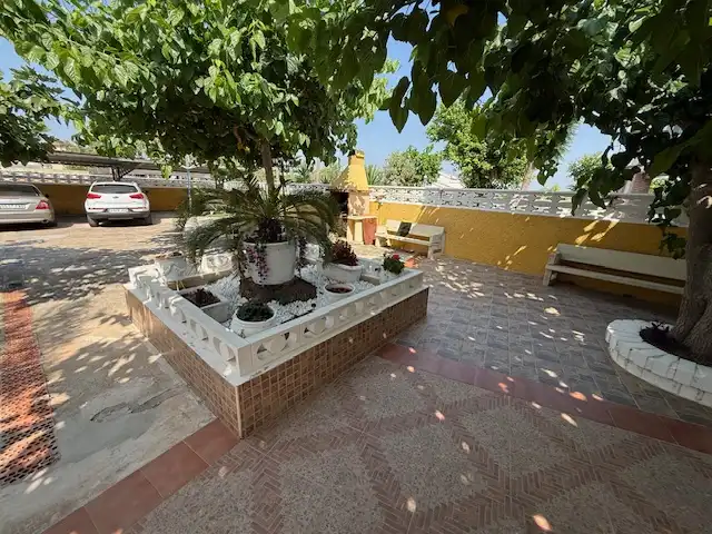Terraza de Casa o chalet en venta en Alzira con Aire acondicionado, Jardín privado y Terraza