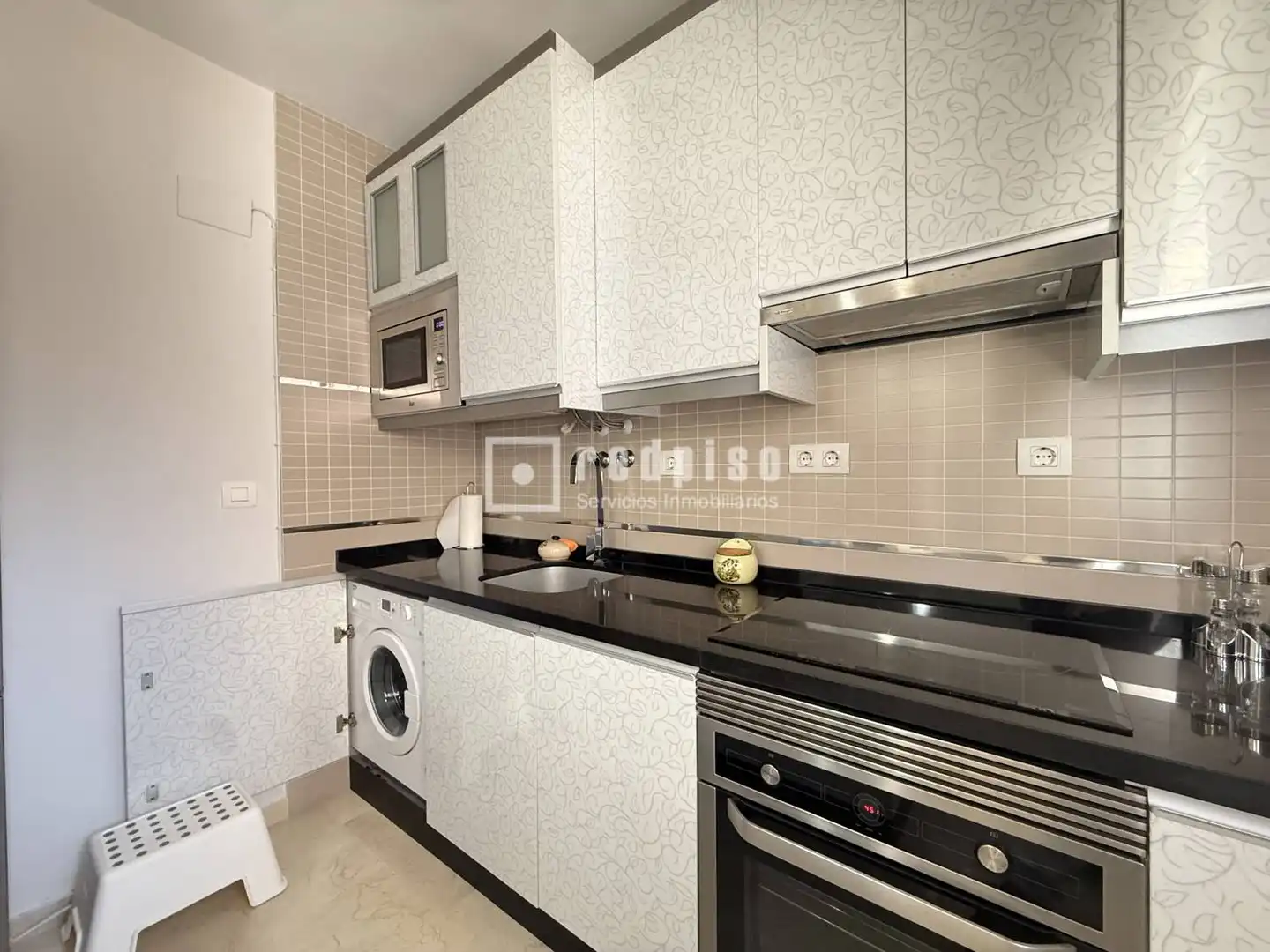 Cocina de Piso de alquiler en Málaga con Aire acondicionado y Amueblado