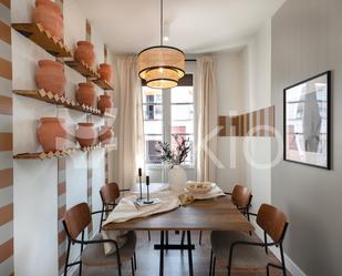 Dining room of Apartment to rent in  Madrid Capital  with Air Conditioner, Heating and Furnished
