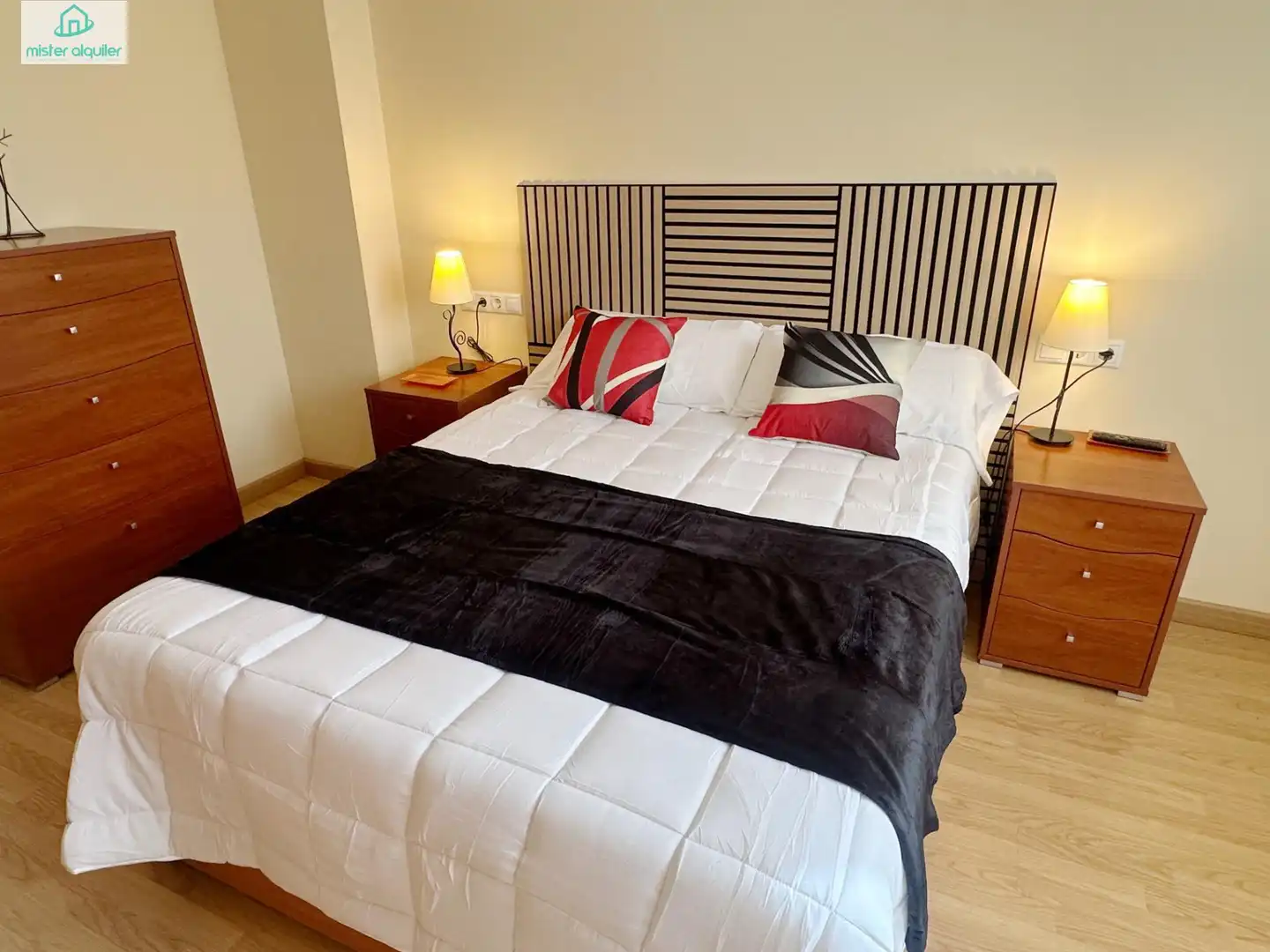 Bedroom of Apartments for rent in El Campello  with Air Conditioner, Heating and Private garden