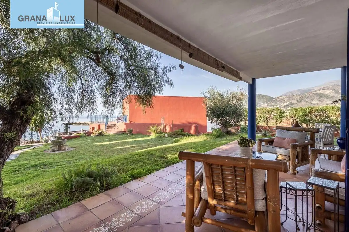 Terrace of Houses for sale in Almuñécar  with Air Conditioner, Heating and Private garden