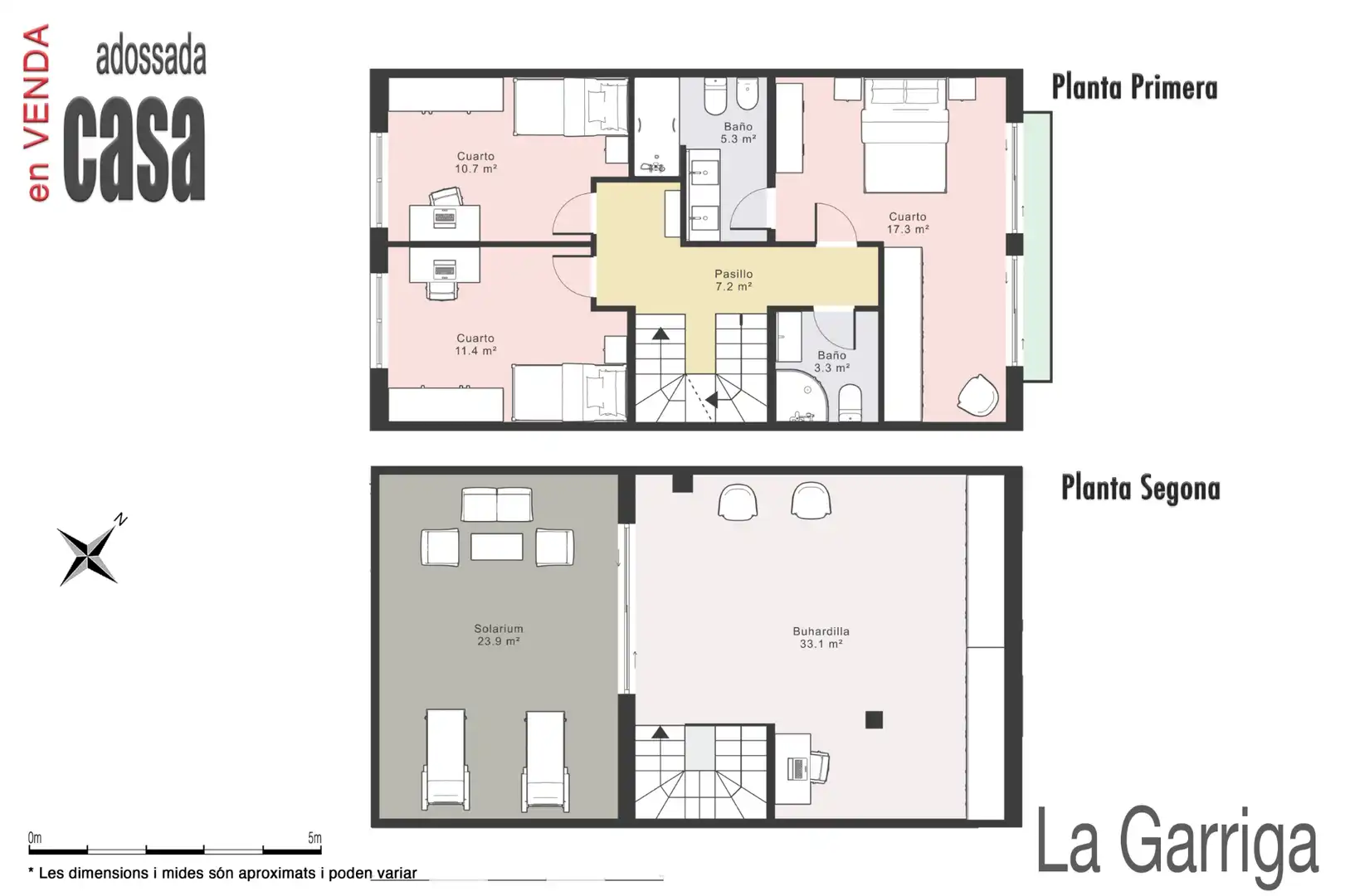 Terraced house with garden for sale in Carretera Nova, imagen 46