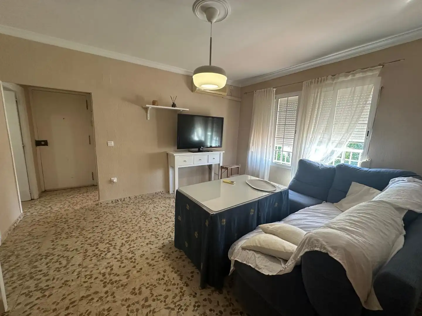 Sala de estar de Piso en venta en Jerez de la Frontera con Aire acondicionado y Jardín privado
