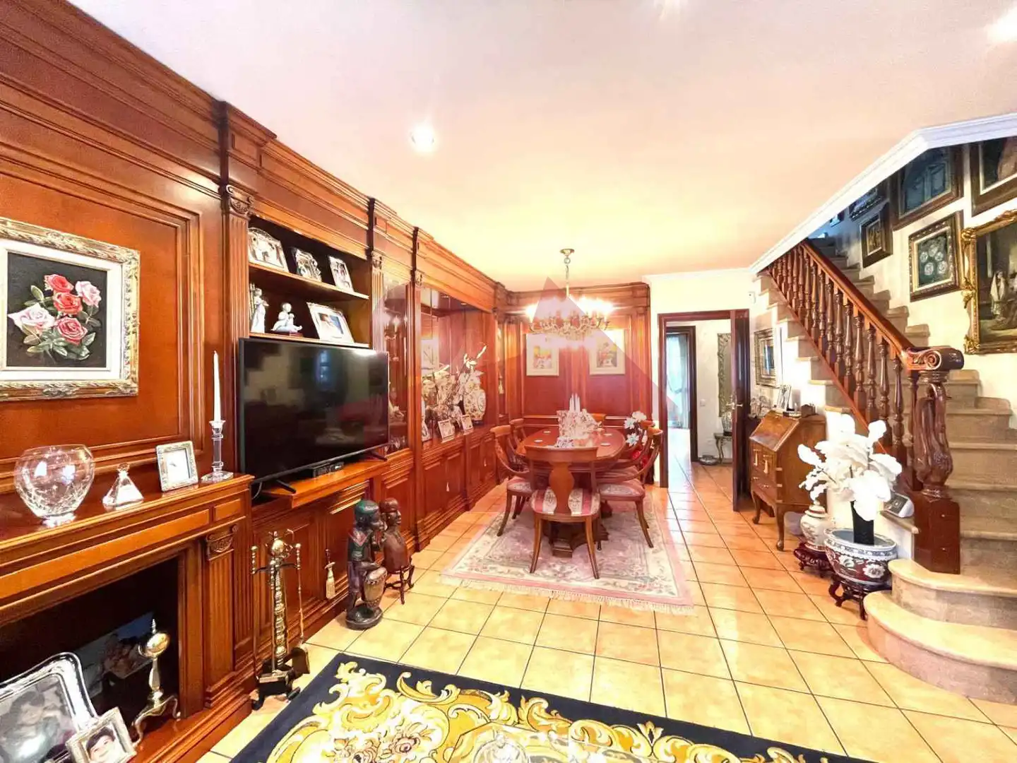 Comedor de Casa adosada en venta en Mollet del Vallès con Aire acondicionado, Calefacción y Jardín privado