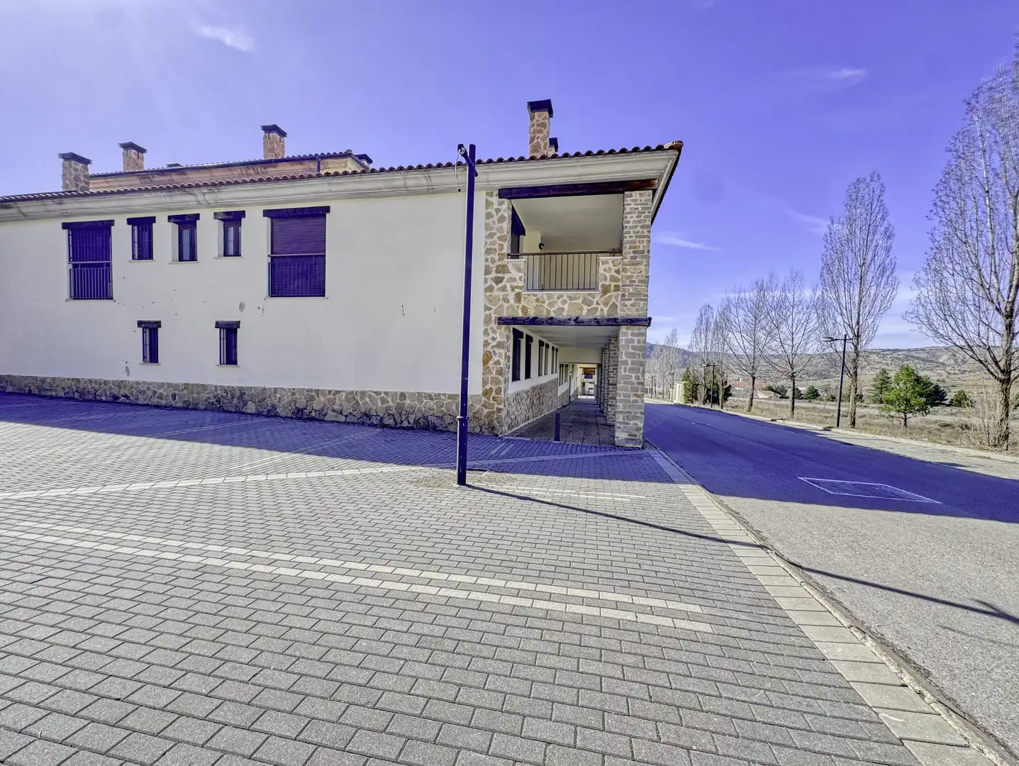 Außenansicht von Maisonette zum Verkauf in Alcalá de la Selva mit Heizung und Terrasse