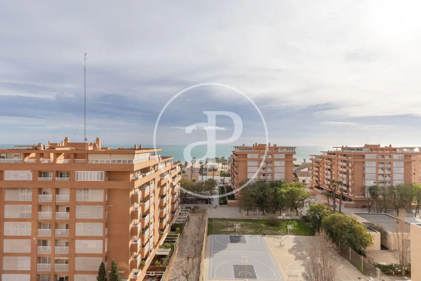 Exterior view of Attic for rent in Alboraya  with Air Conditioner, Heating and Private garden