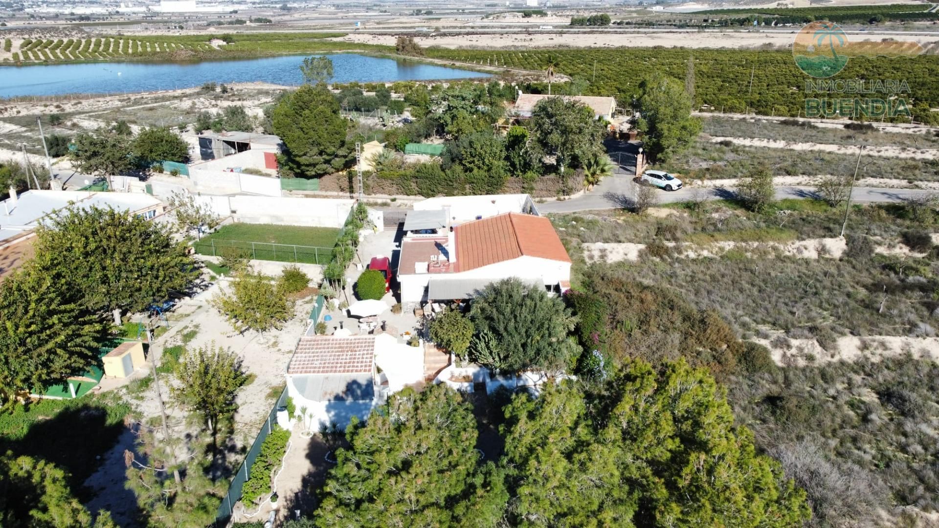 Exterior view of House or chalet for sale in Alhama de Murcia  with Air Conditioner and Swimming Pool