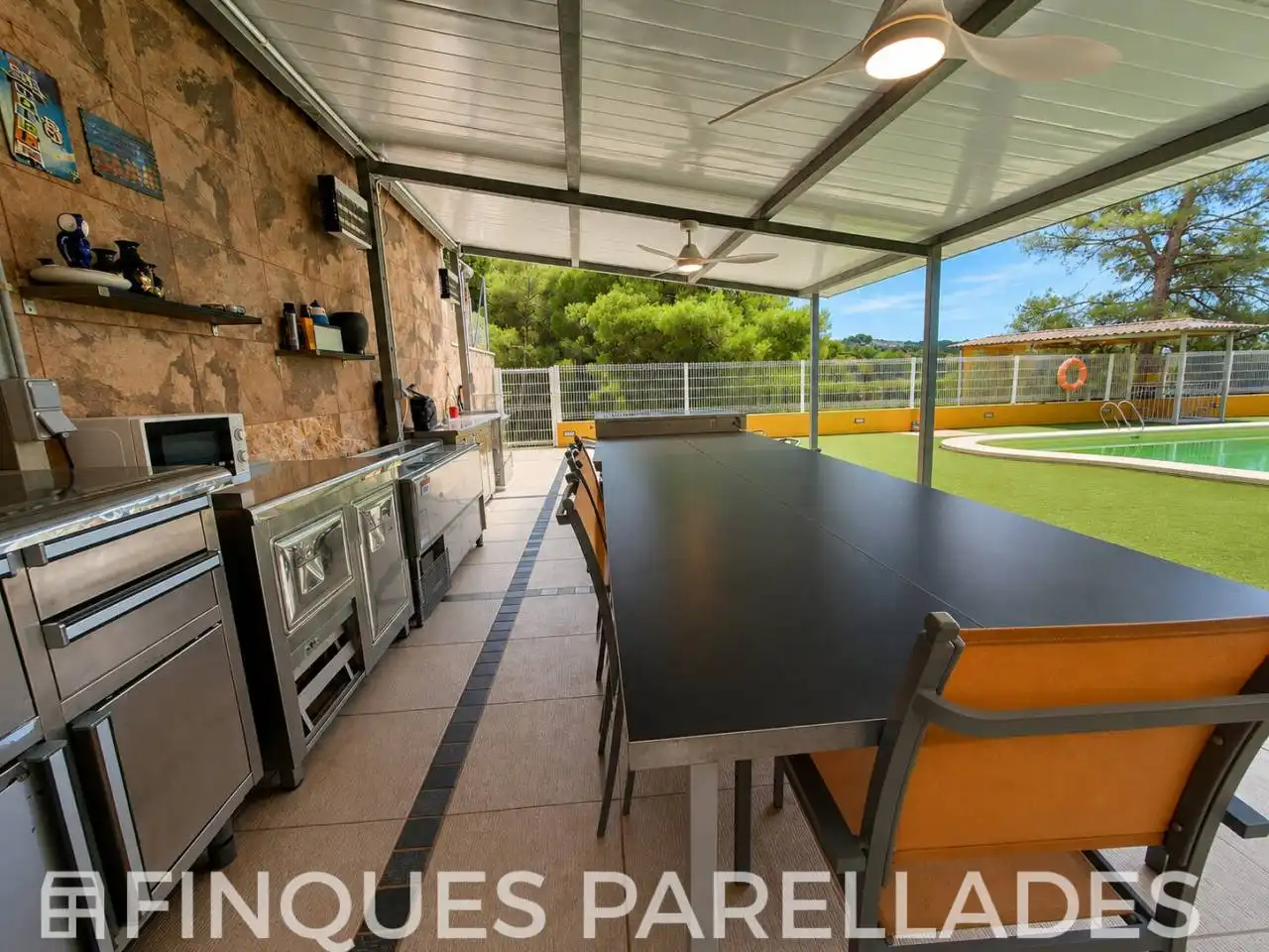 Terrace of Houses for sale in Canyelles  with Air Conditioner, Heating and Private garden