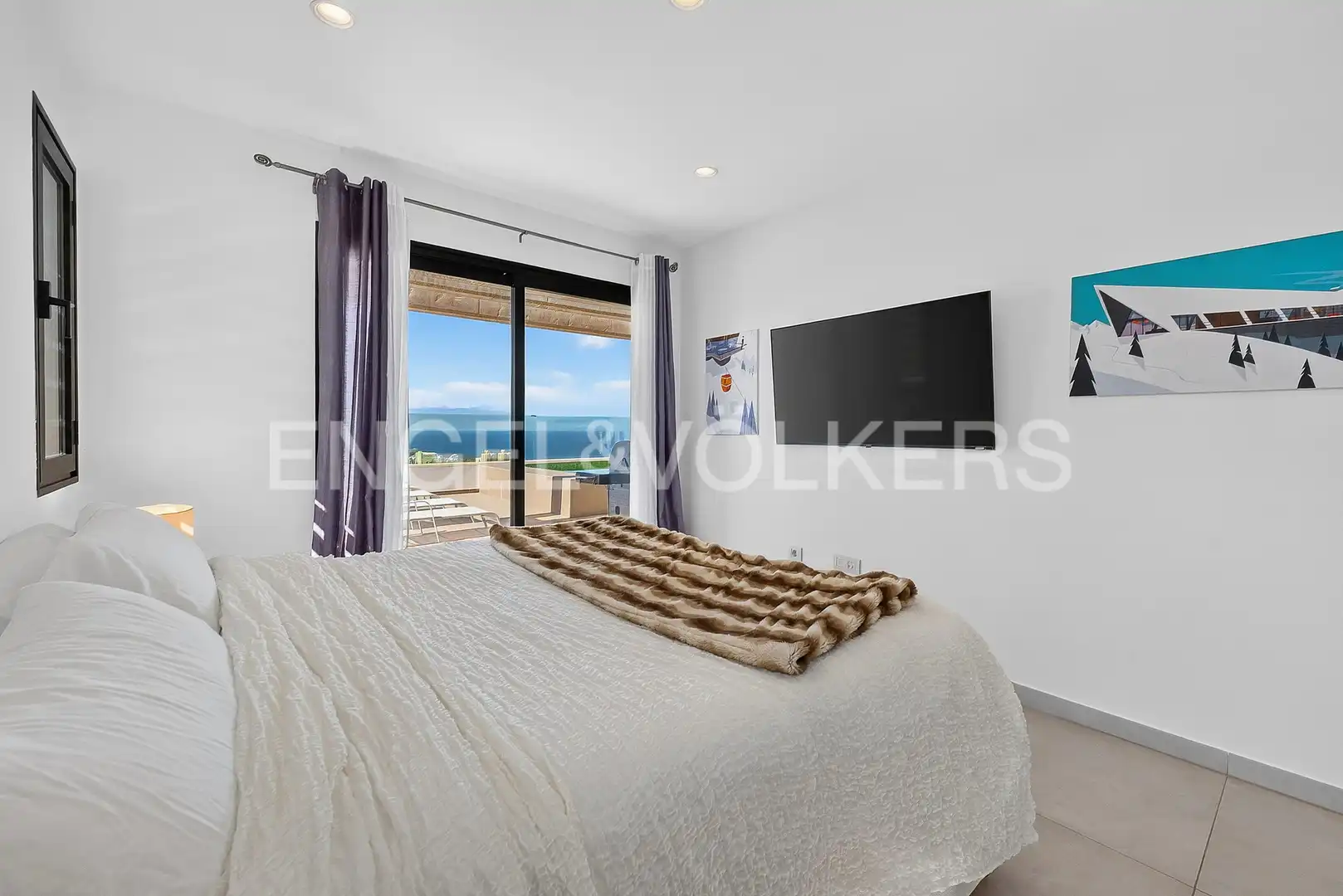 Schlafzimmer von Wohnung zum Verkauf in Adeje mit Klimaanlage, Terrasse und Schwimmbad