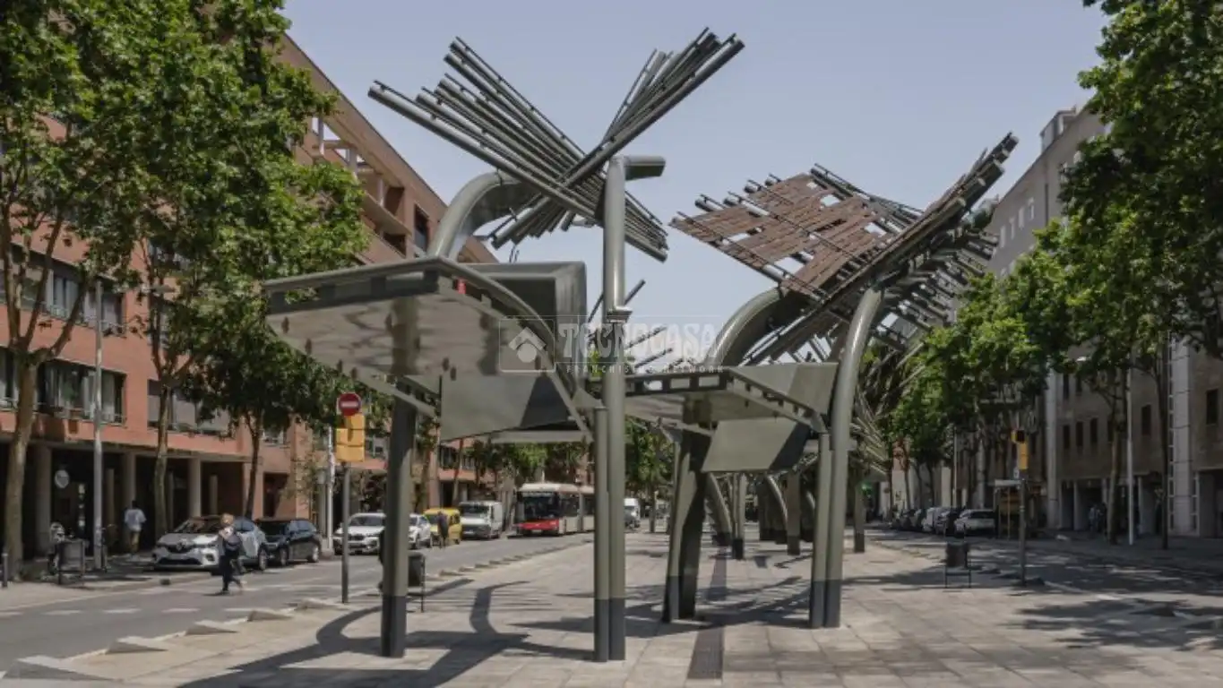 Vista exterior de Piso en venta en Barcelona con Aire acondicionado y Balcón