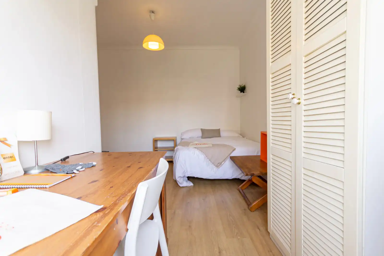 Bedroom of Flat for share in Sant Andreu
