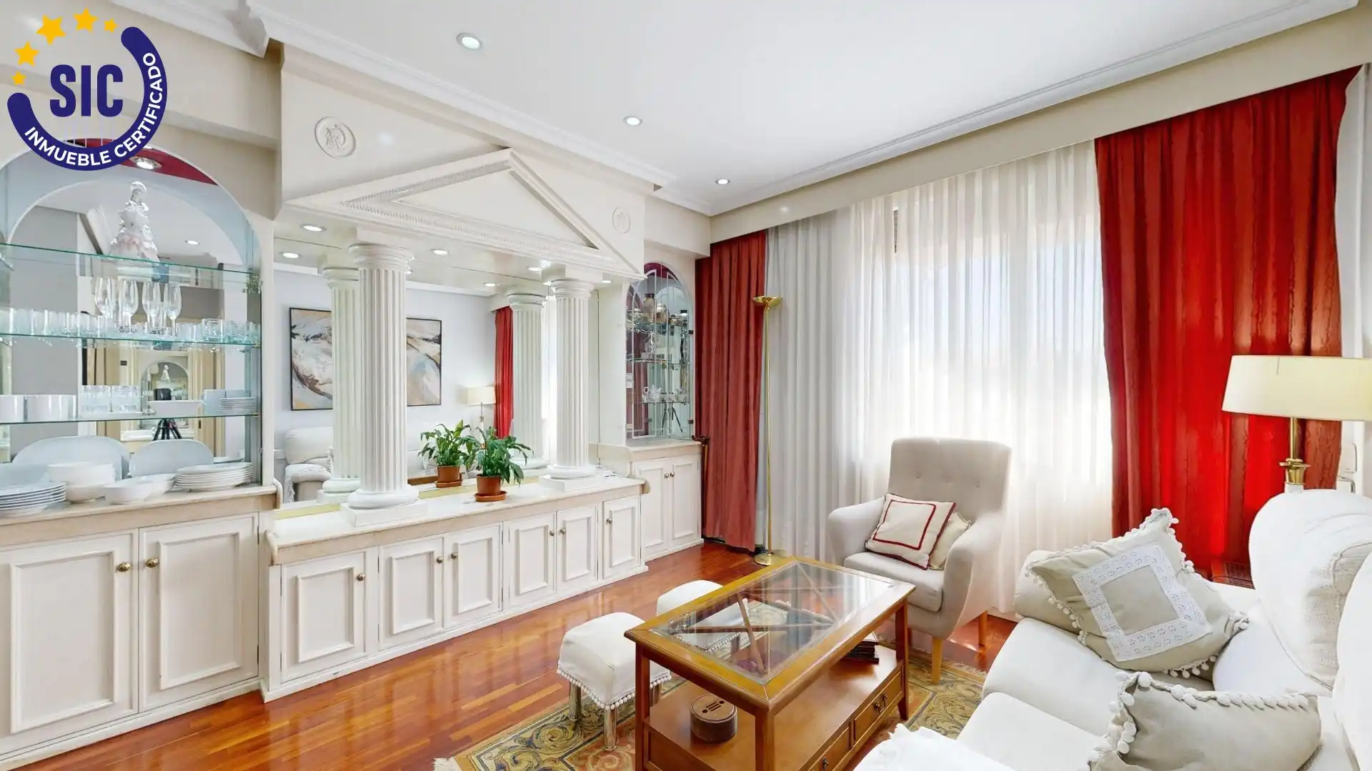 Sala de estar de Piso en venta en Valencia con Aire acondicionado, Calefacción y Parquet