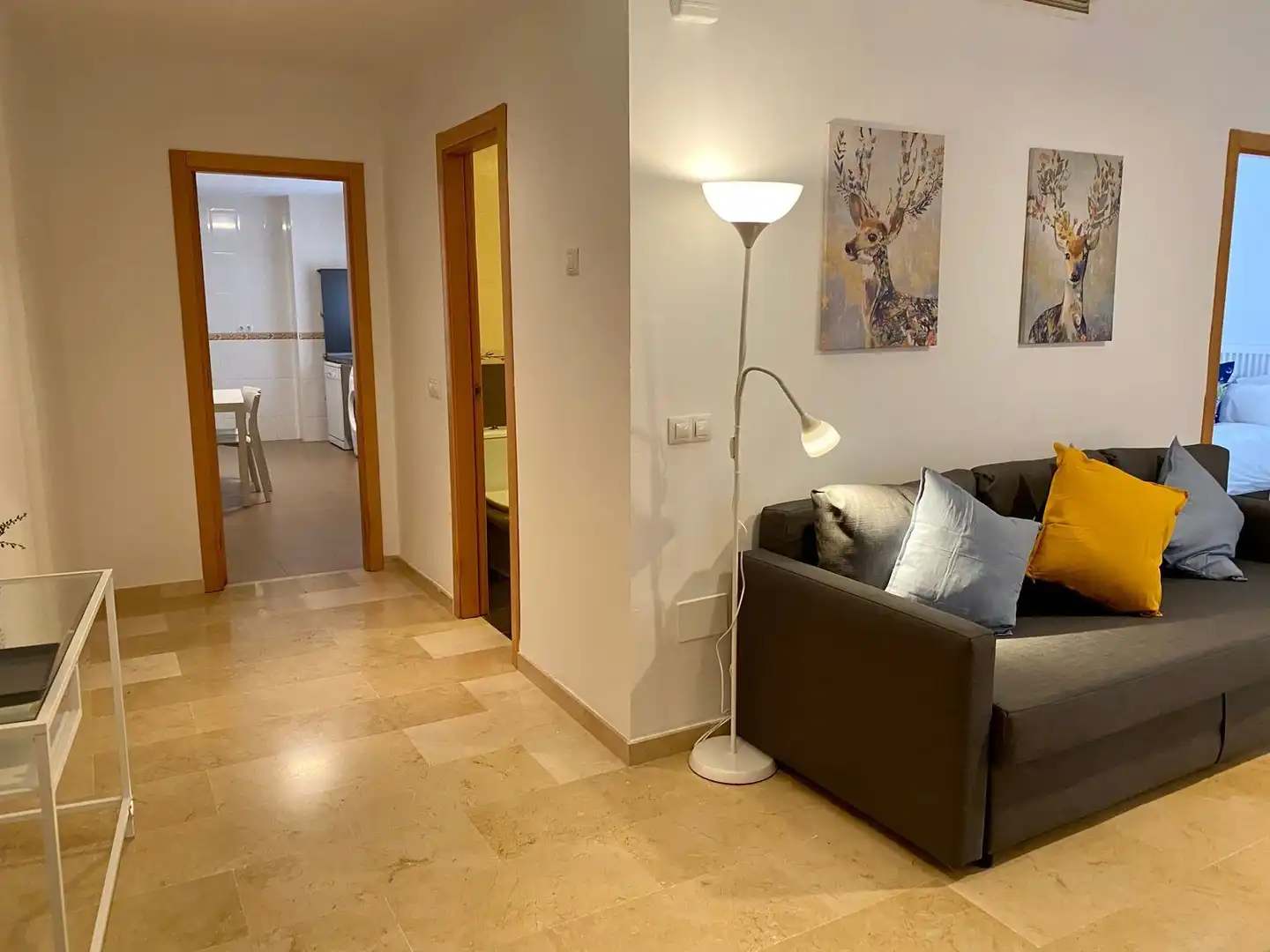 Living room of Flat for rent in Málaga  with Air Conditioner, Heating and Terrace