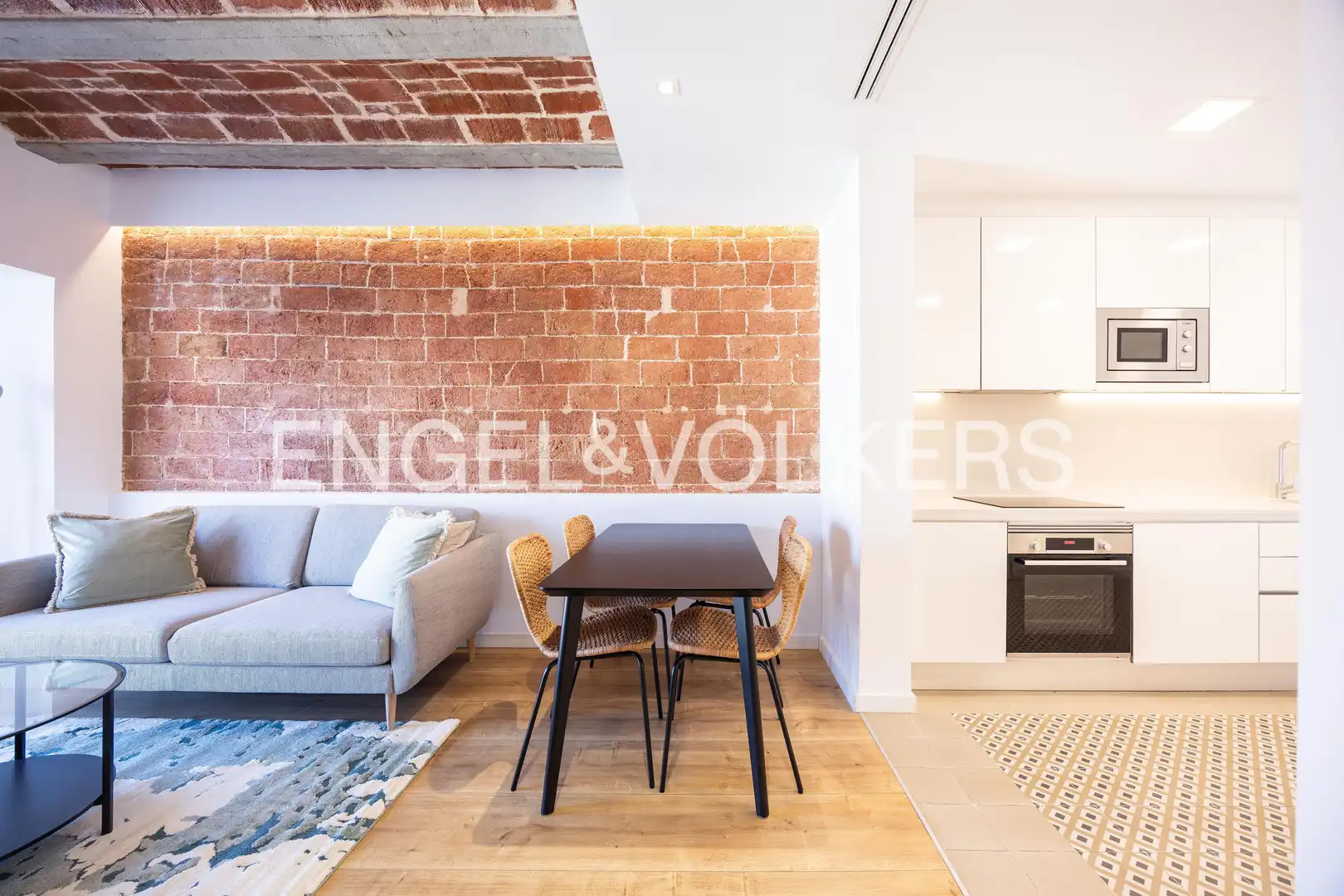 Sala de estar de Piso en venta en Sarrià - Sant Gervasi